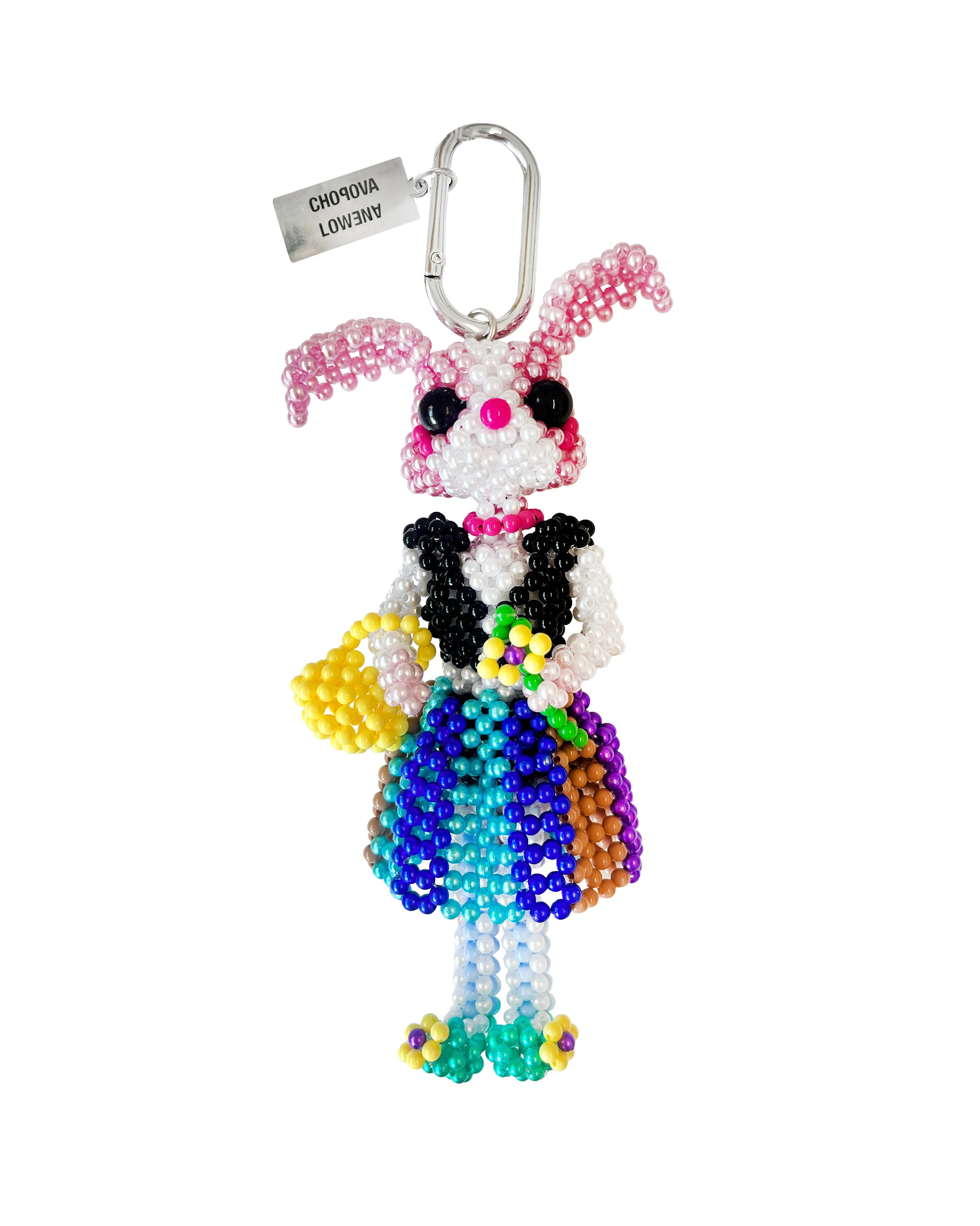 Bunny Shepherdess Keychain