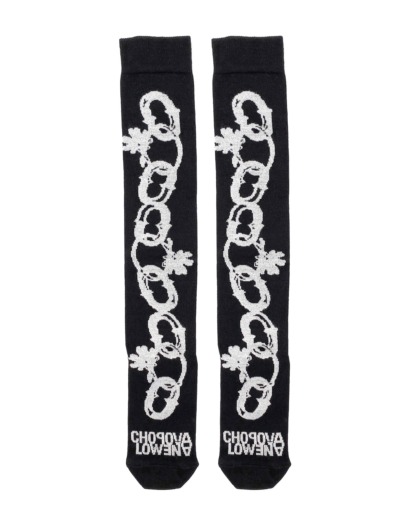 Chain Link Long Socks