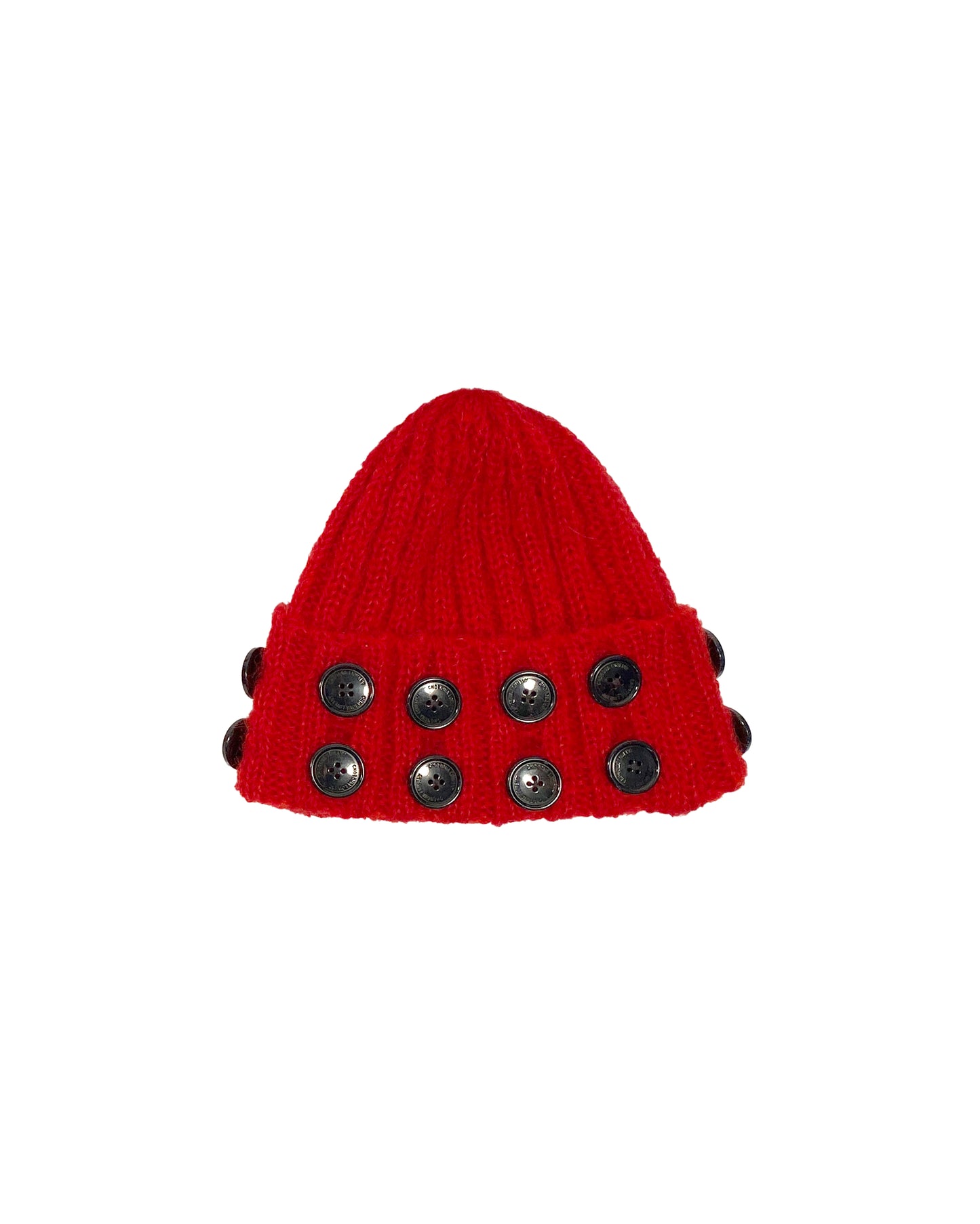 Red Starboard Mohair Beanie