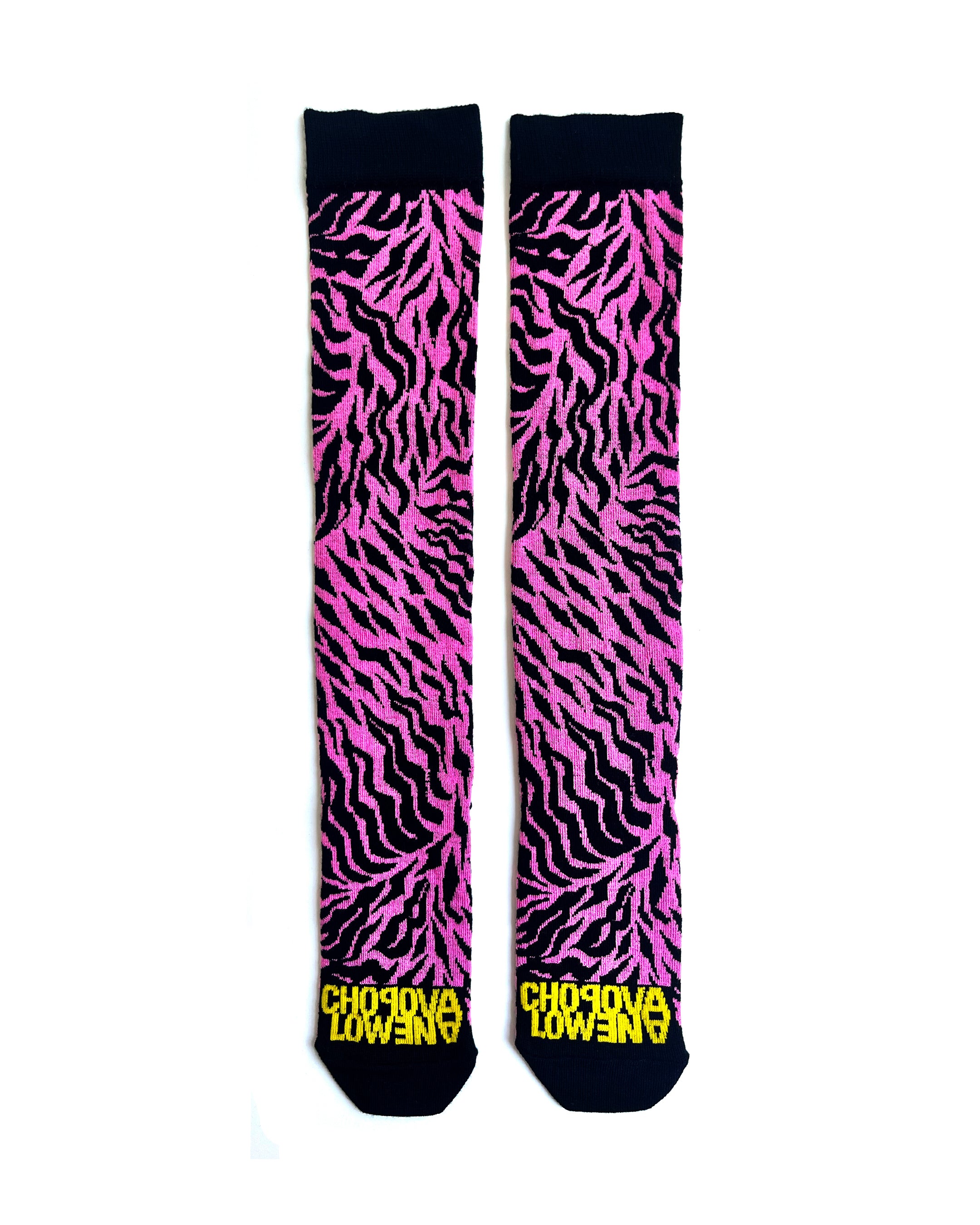 Pink Tiger Long Socks