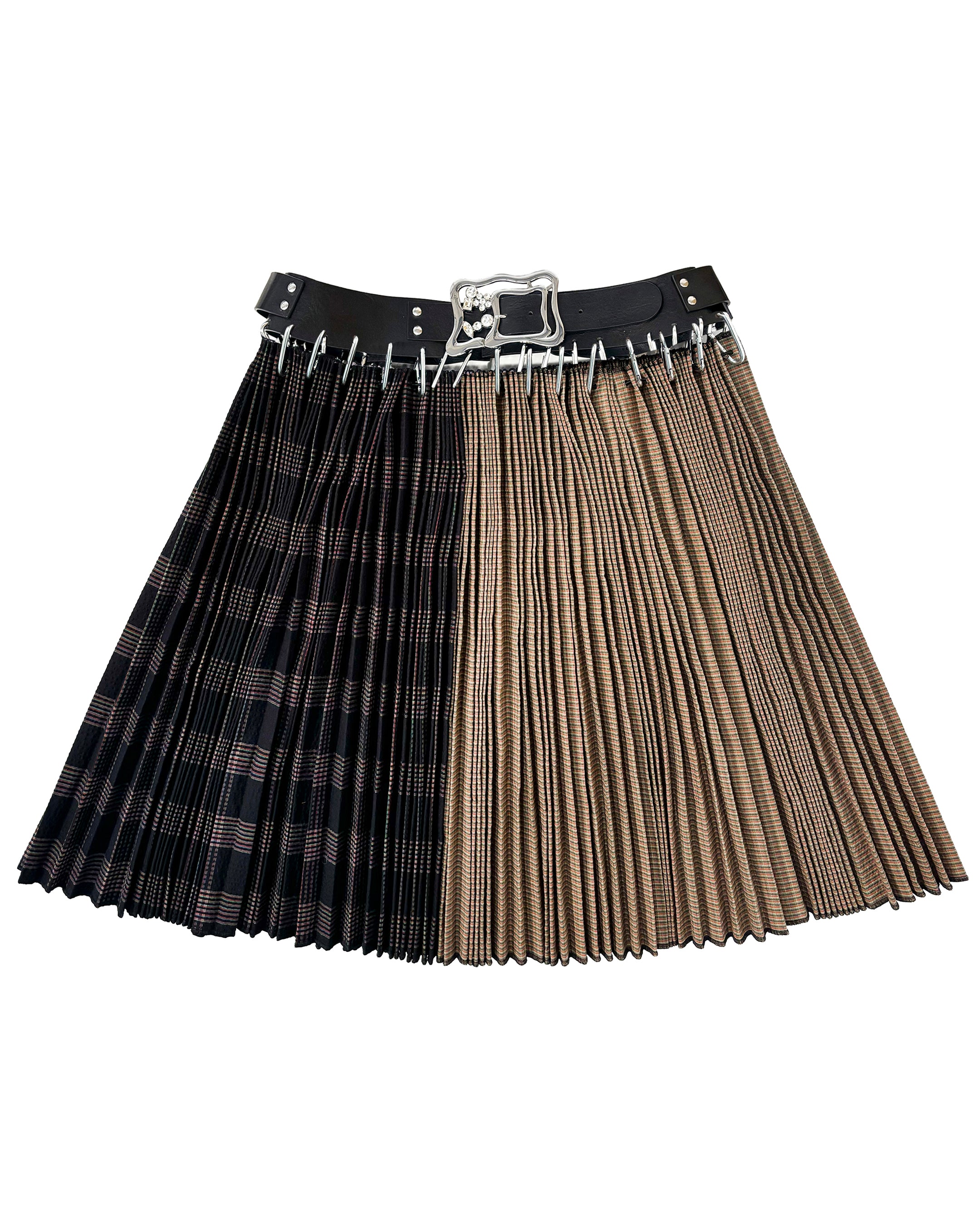 Exclusive Adjustable Belt Thunder Knee Carabiner Skirt