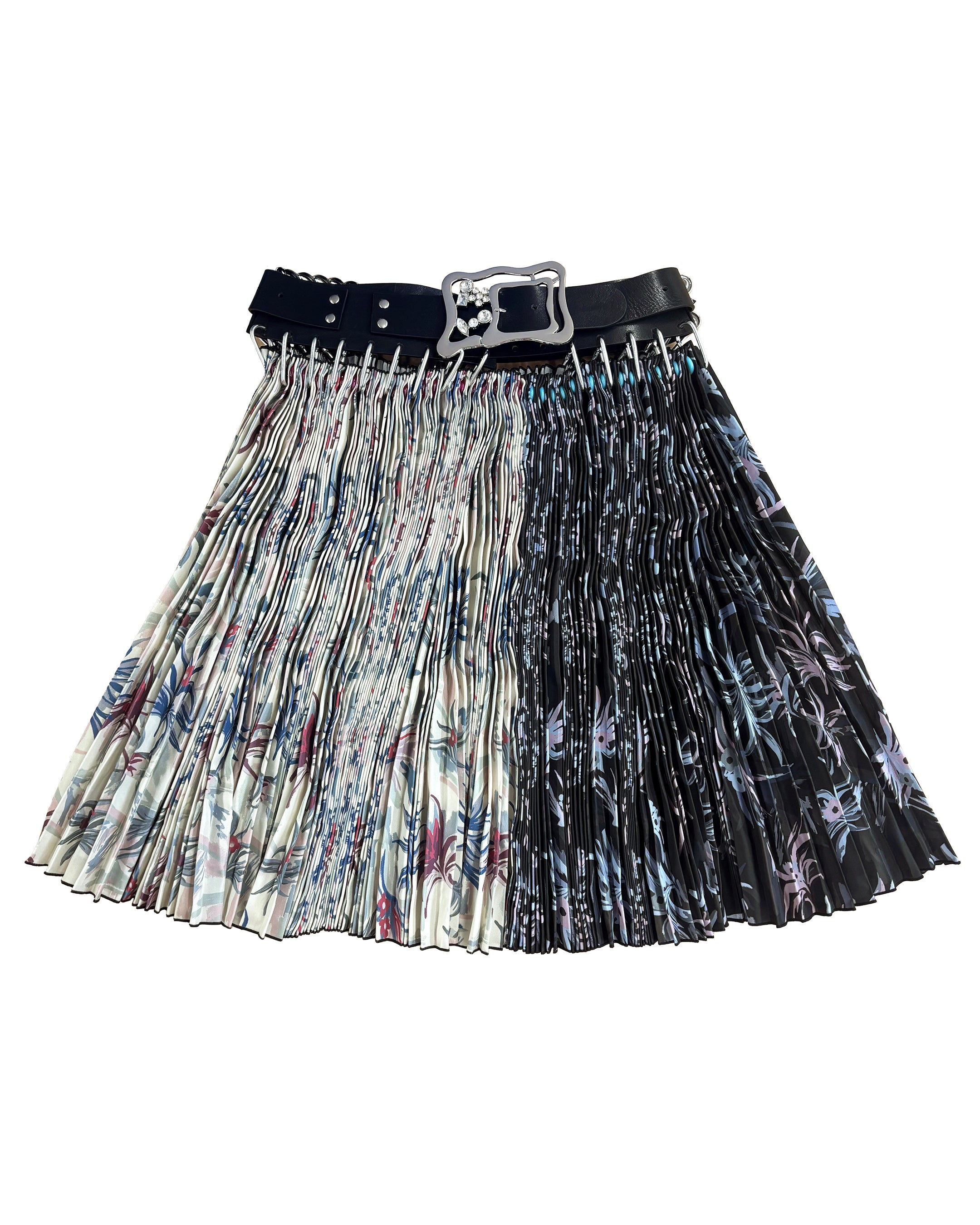 Exclusive Adjustable Belt Klos Knee Carabiner Skirt