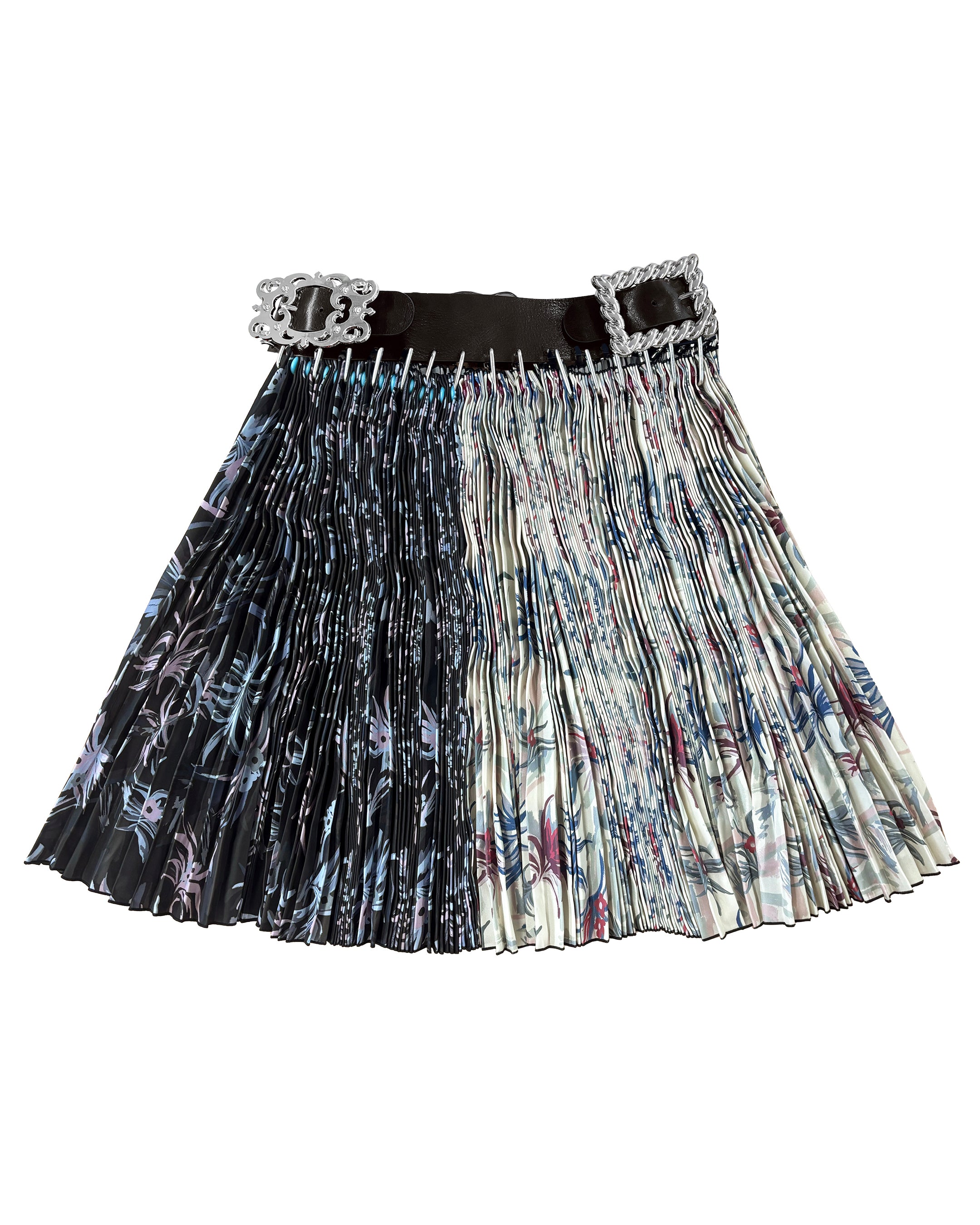 Exclusive Adjustable Belt Klos Knee Carabiner Skirt