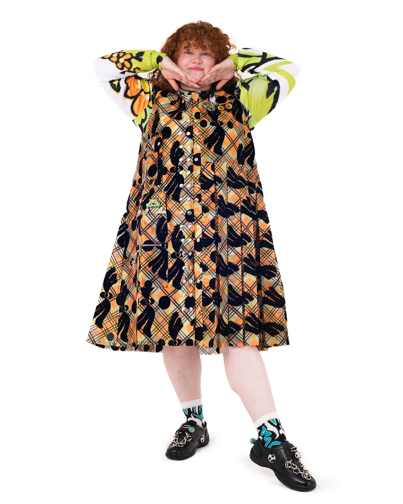 Morson Kilt Dress in Exclusive Colourway