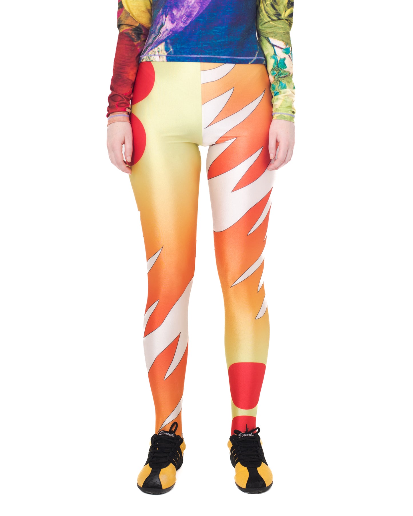 Flame + Dot Leggings