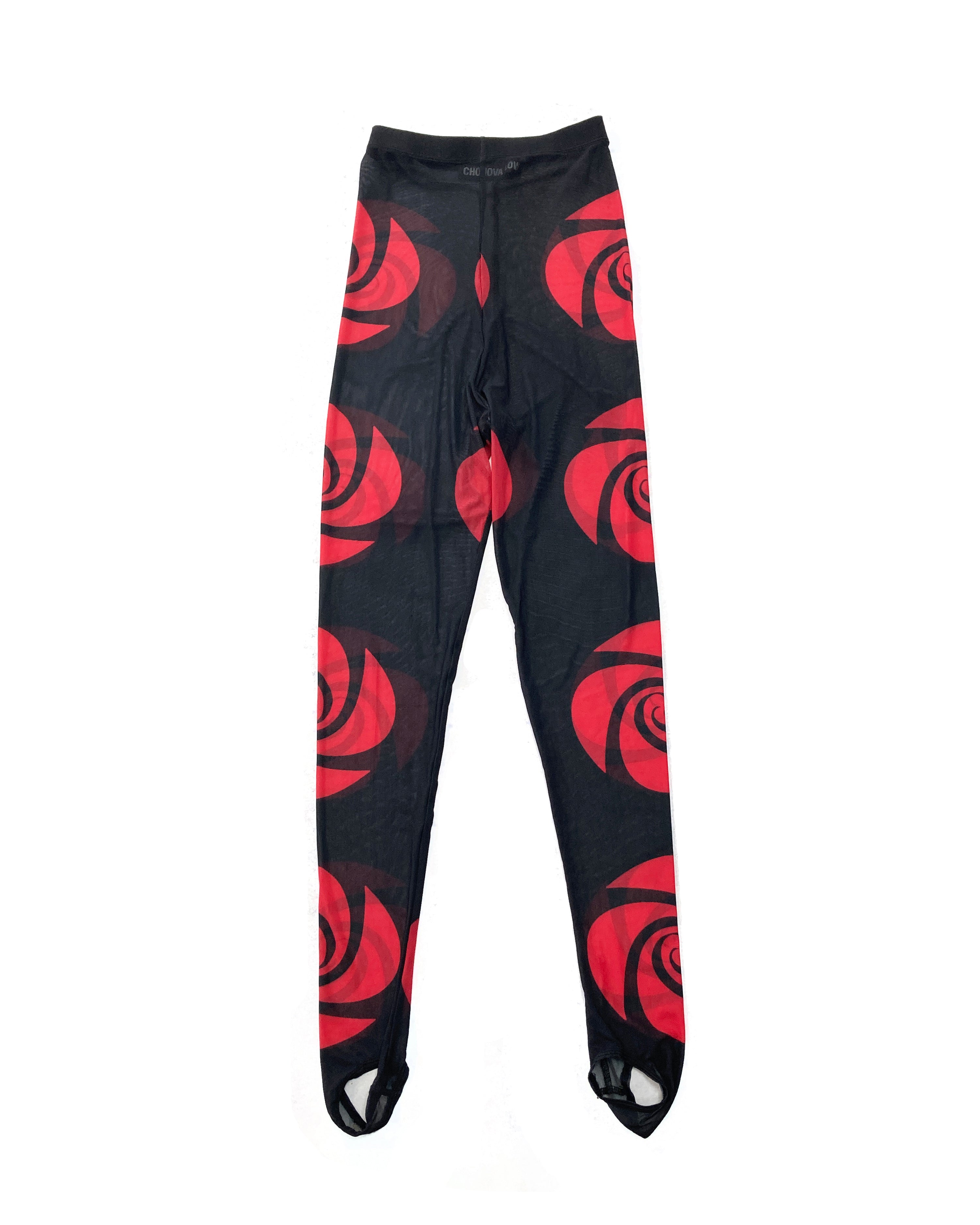 Swirl Mesh Leggings