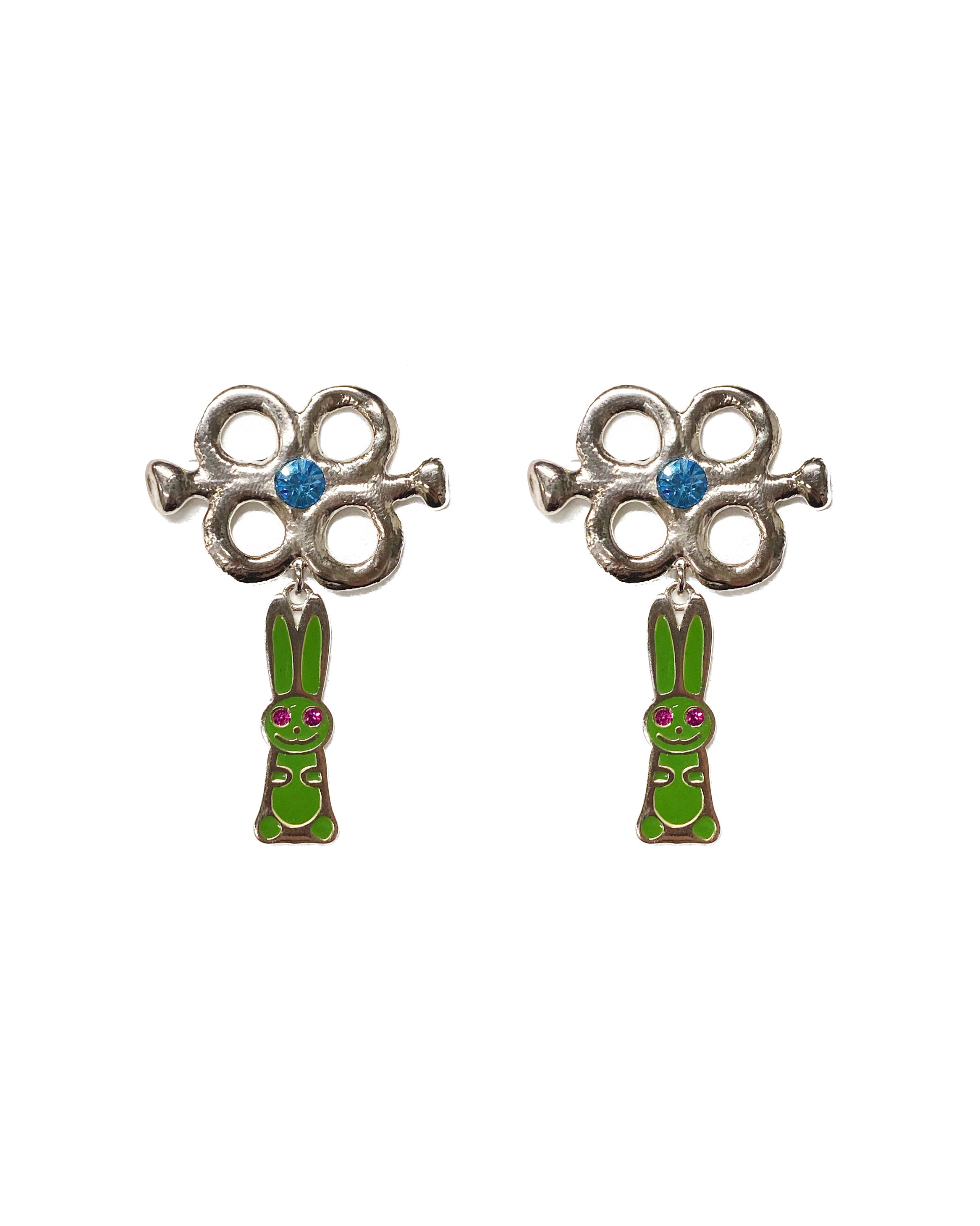 Bunny Drop Pendant Earrings