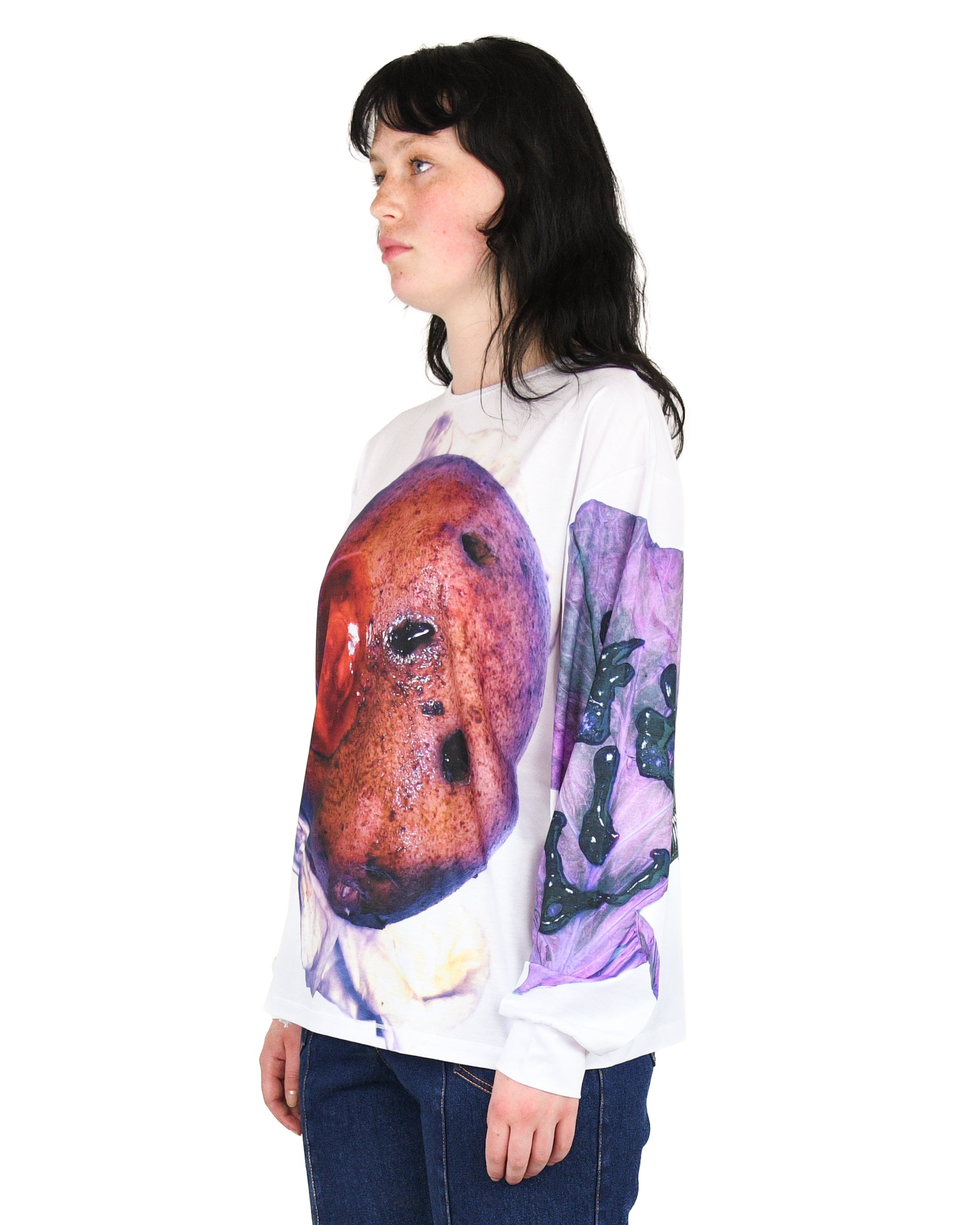 Simply Potato Oversized Jersey Top