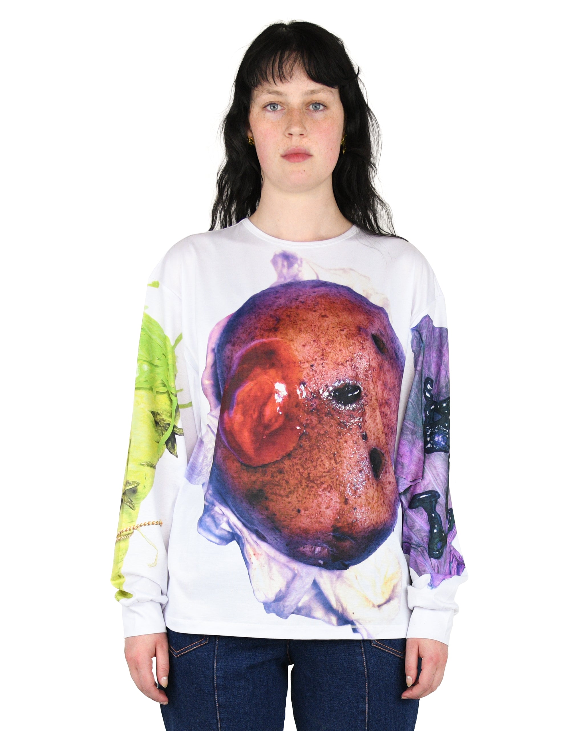 Simply Potato Oversized Jersey Top