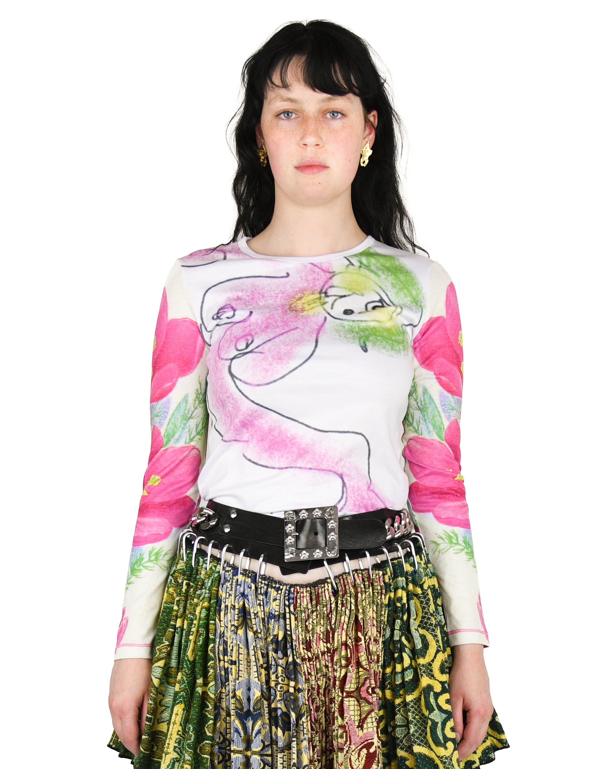 Sexy Mermaid Fitted Jersey Top