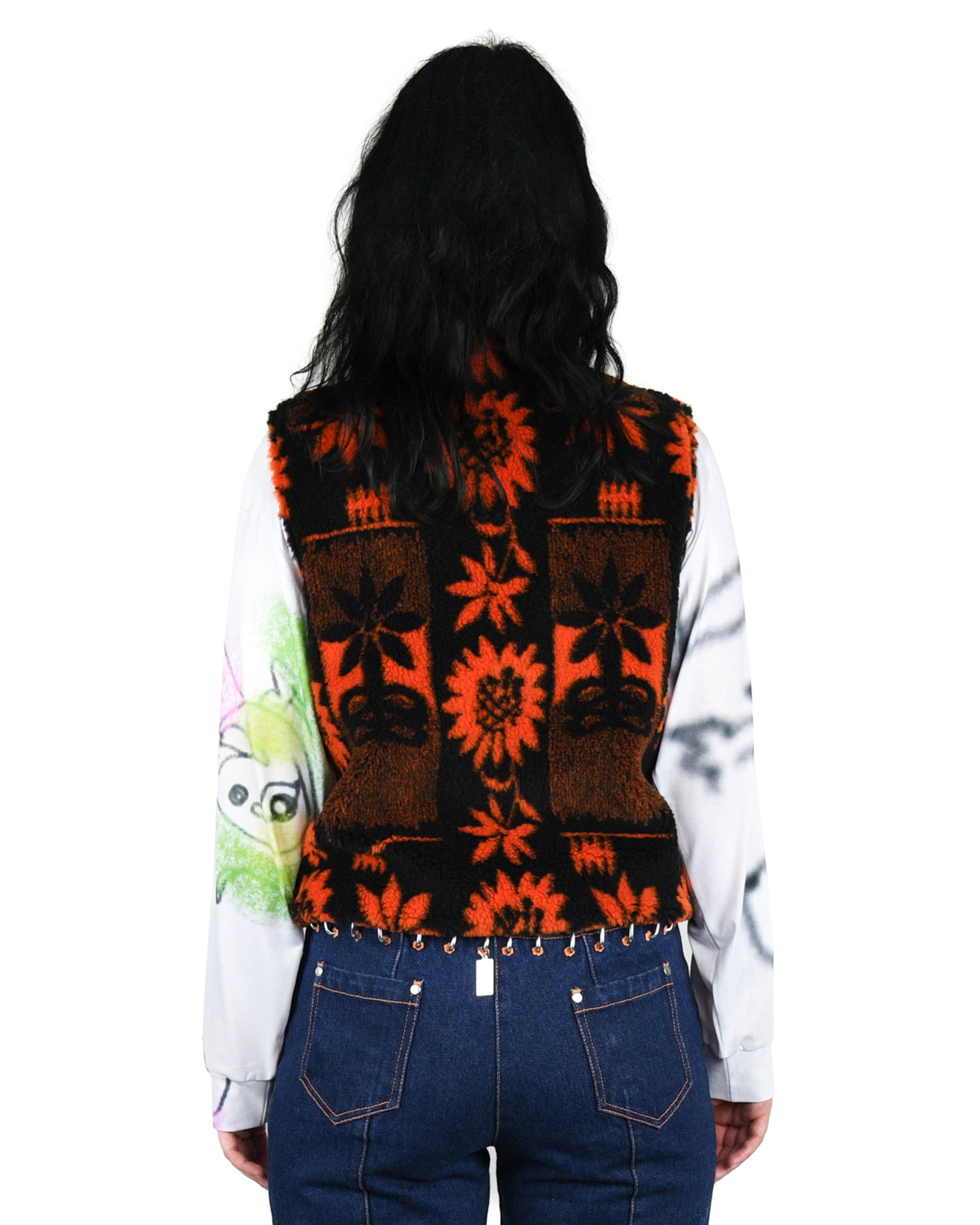 Sunflower Fleece Vest – Chopova Lowena