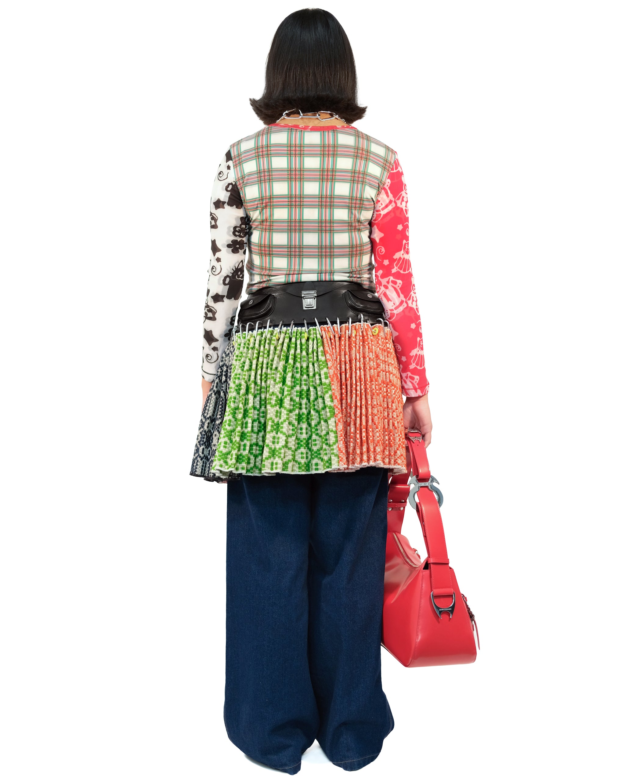 アクセサリー CHOPOVA LOWENA MACRAME PIGTAIL POODLE Lake Louise Folkloric Mini Carabiner Skirt – Chopova Lowena