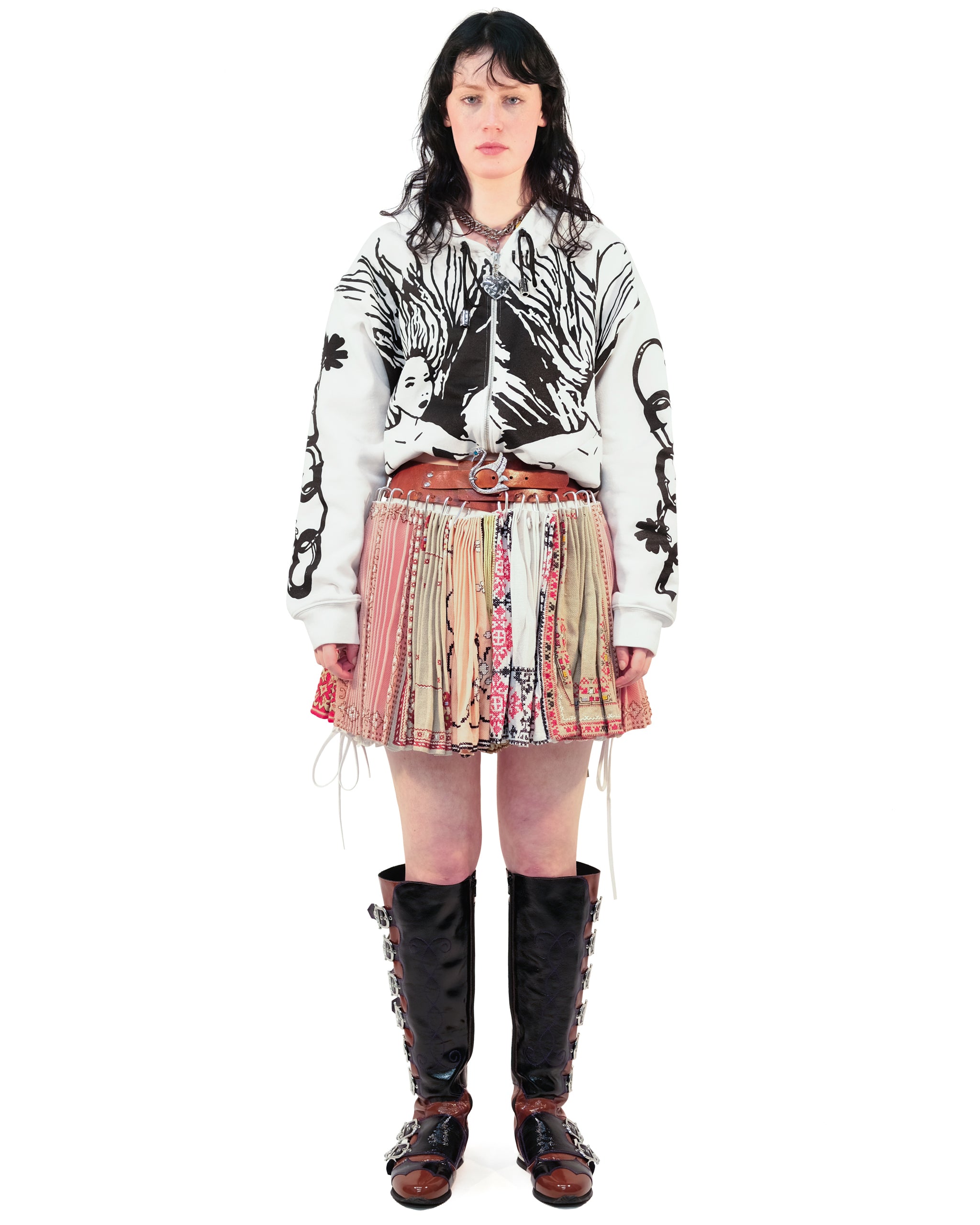 Kare Folkloric Mini Carabiner Skirt