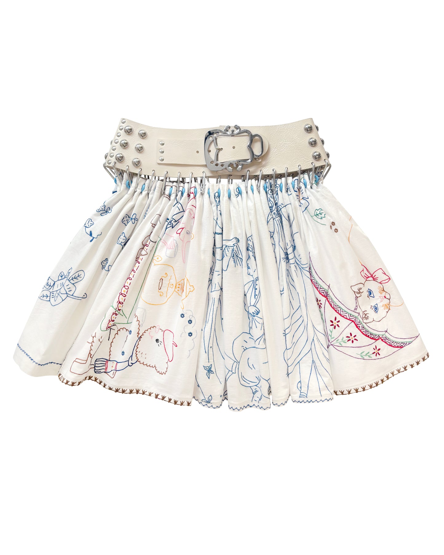 Exclusive Drawing Carabiner Skirt