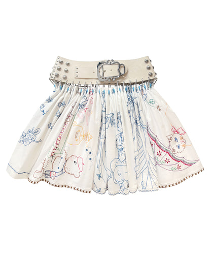 Exclusive Drawing Carabiner Skirt