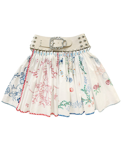 Exclusive Drawing Carabiner Skirt