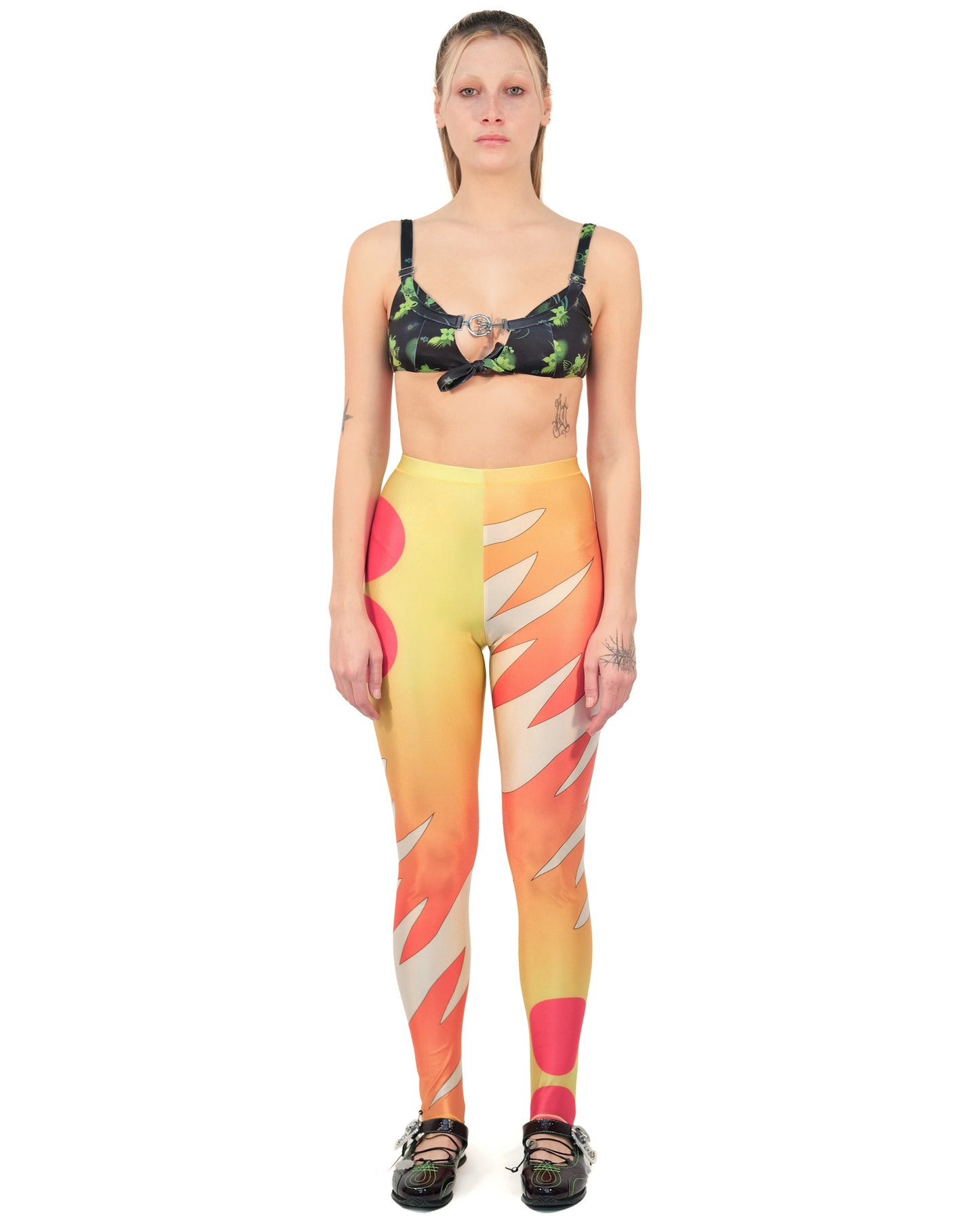 Flame + Dot Leggings