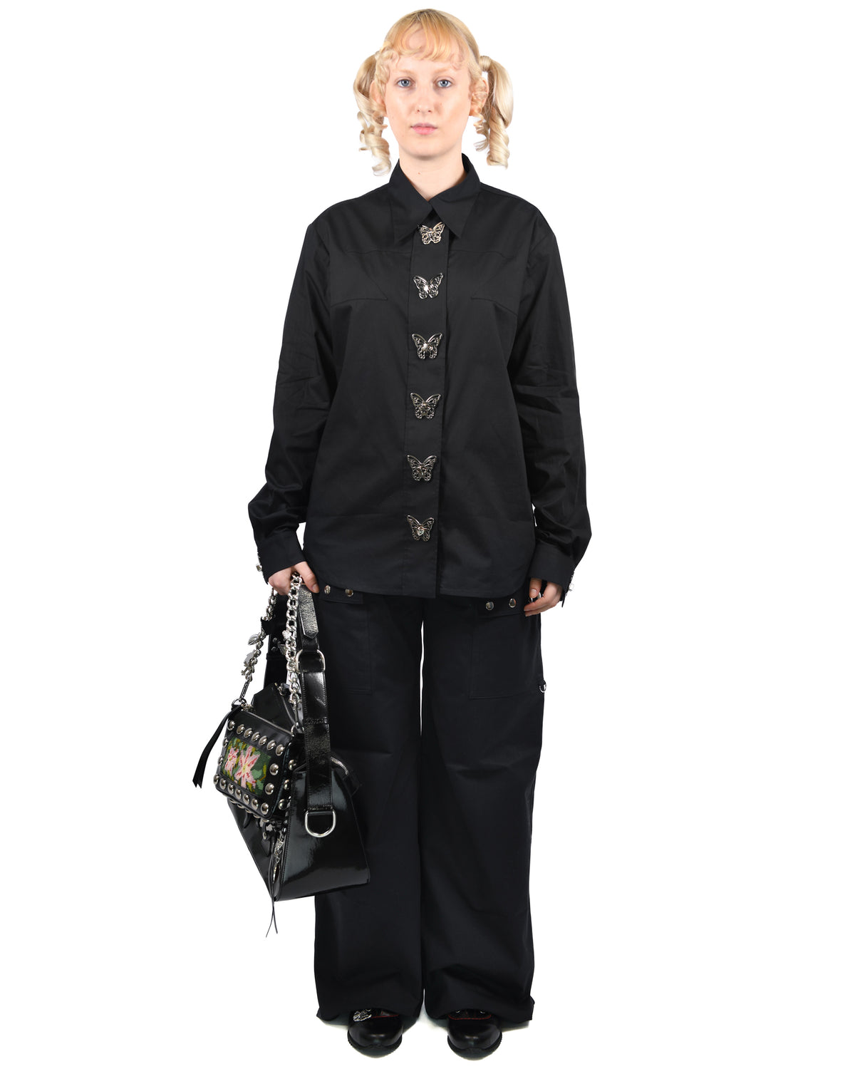 Black Butterfly Shirt – Chopova Lowena