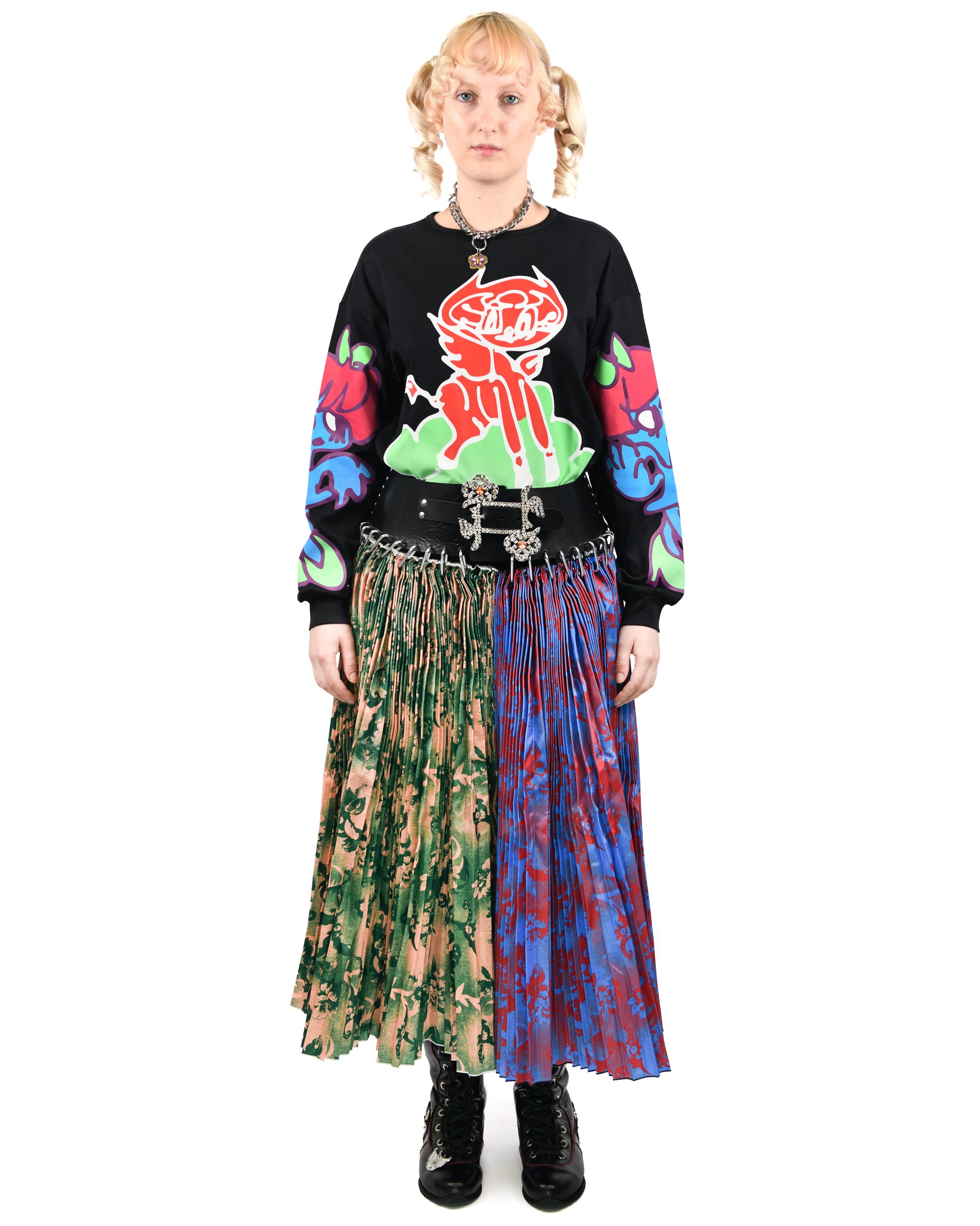 Exclusive Mosey Midi Carabiner Skirt