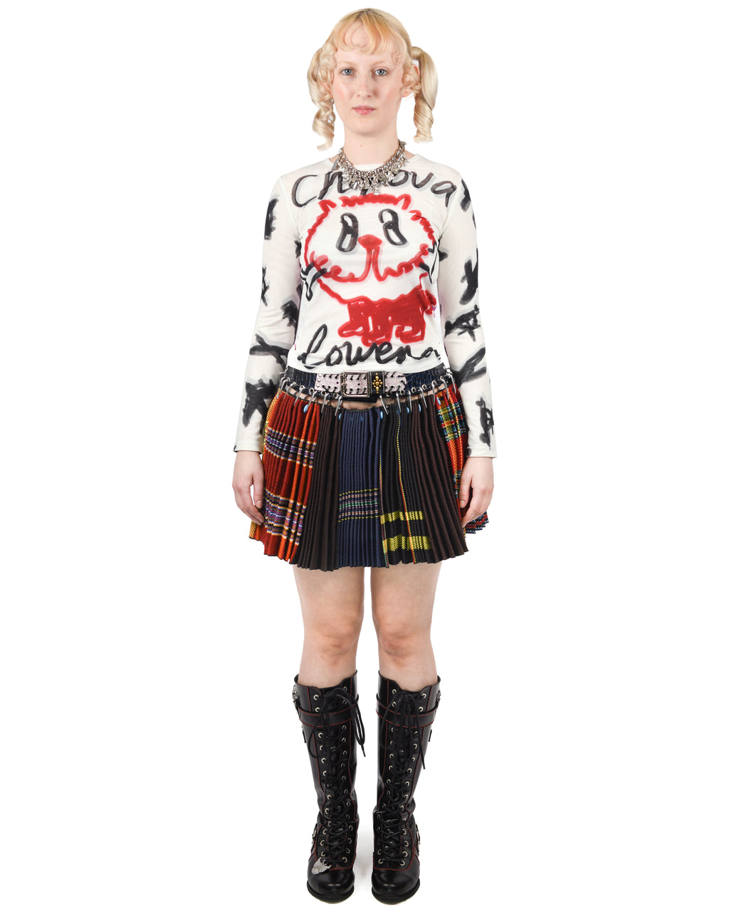 Bulgarian Apron Folkloric Mini Carabiner Skirt