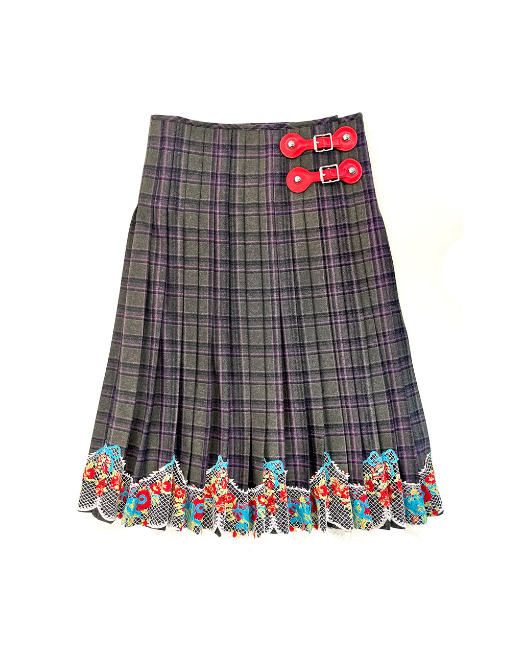 Missish Kilt Knee Skirt