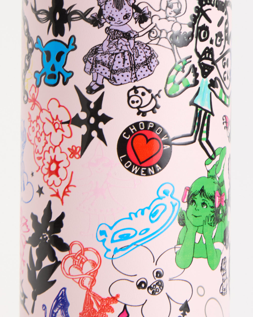 Chilly's x Chopova Lowena Pink Water Bottle