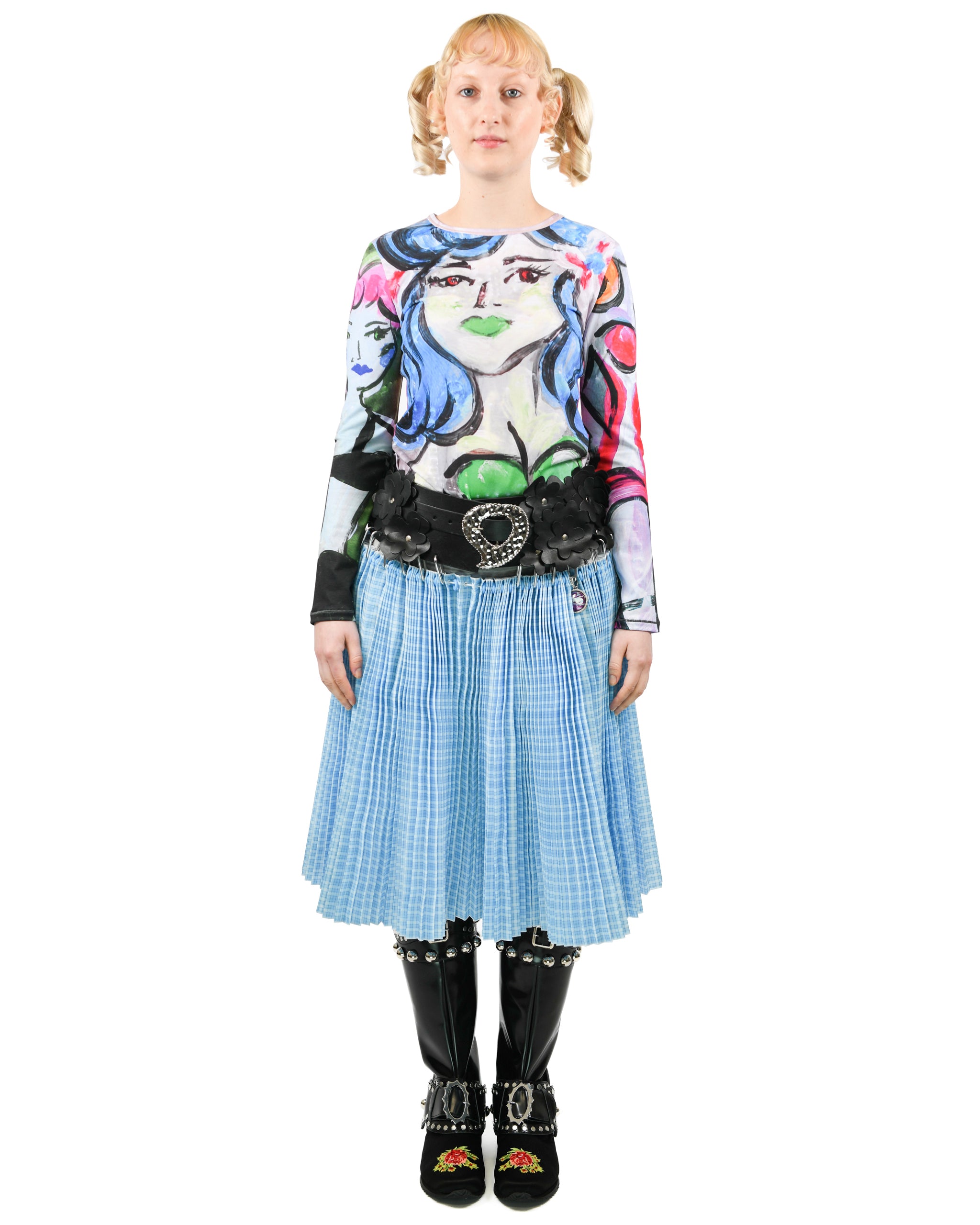 Disney X Chopova Lowena Fantasia Knee Carabiner Skirt