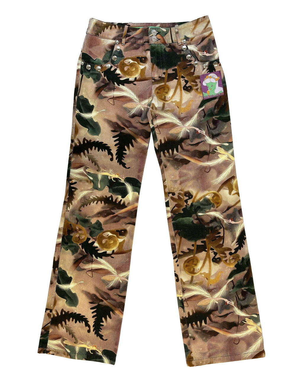 Disney X Chopova Lowena Fantasia Camo Print Jeans Denim Multi
