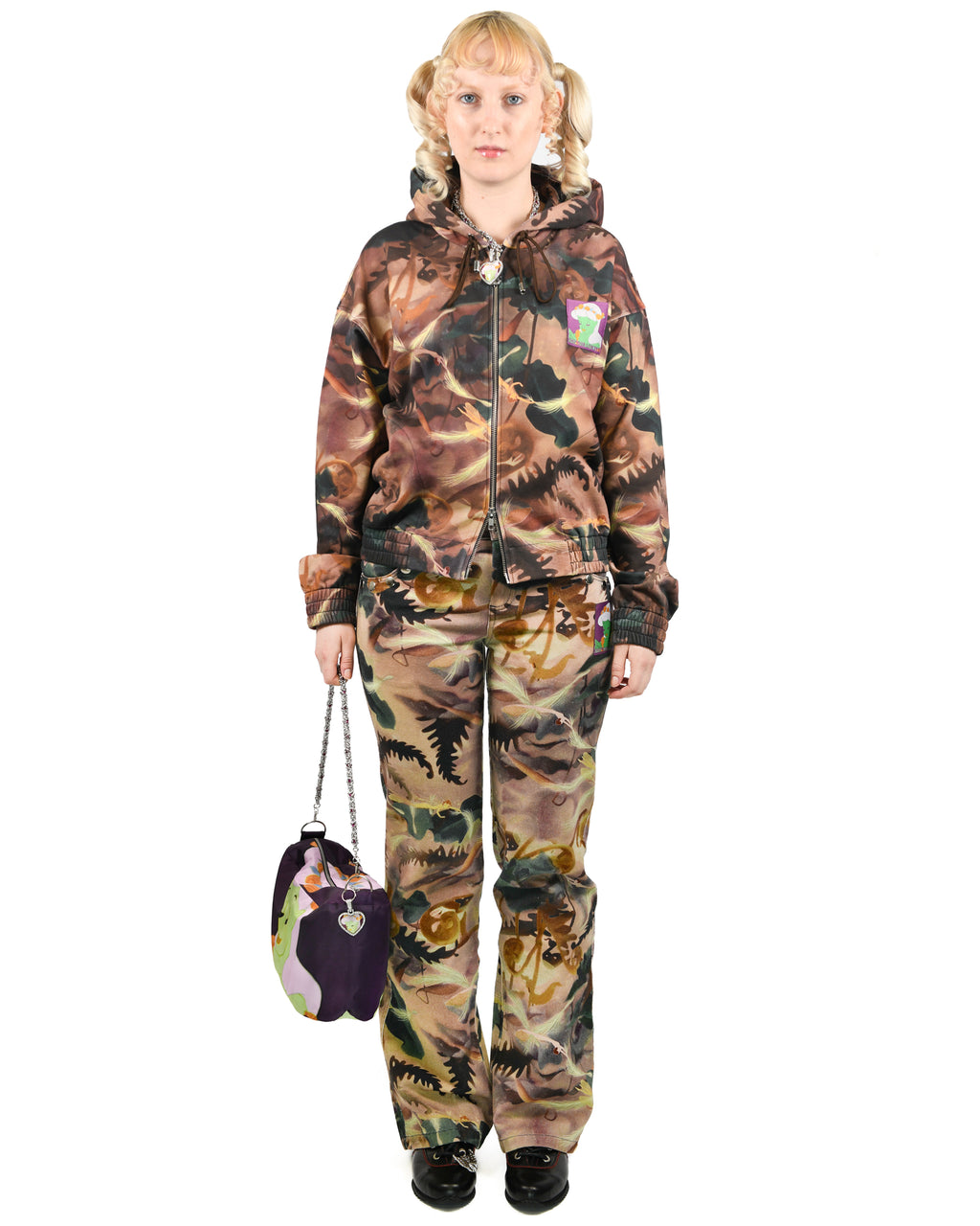 Disney X Chopova Lowena Fantasia Camo Print Hoodie Jersey