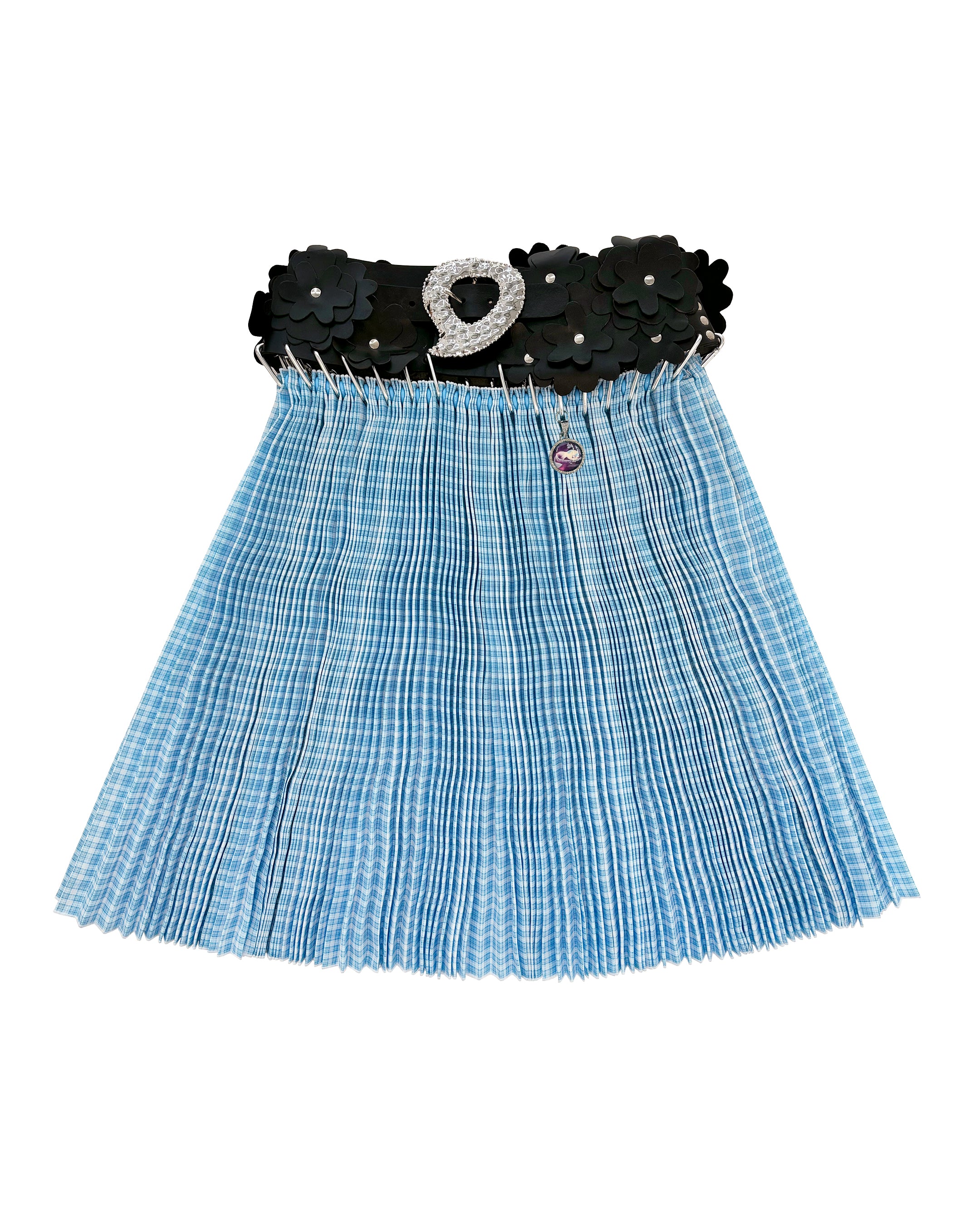 Disney X CL Fantastia Knee Carabiner Skirt Taffeta Blue