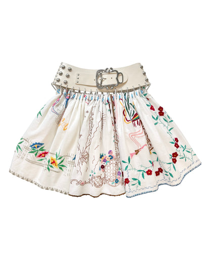 Exclusive Drawing Carabiner Skirt