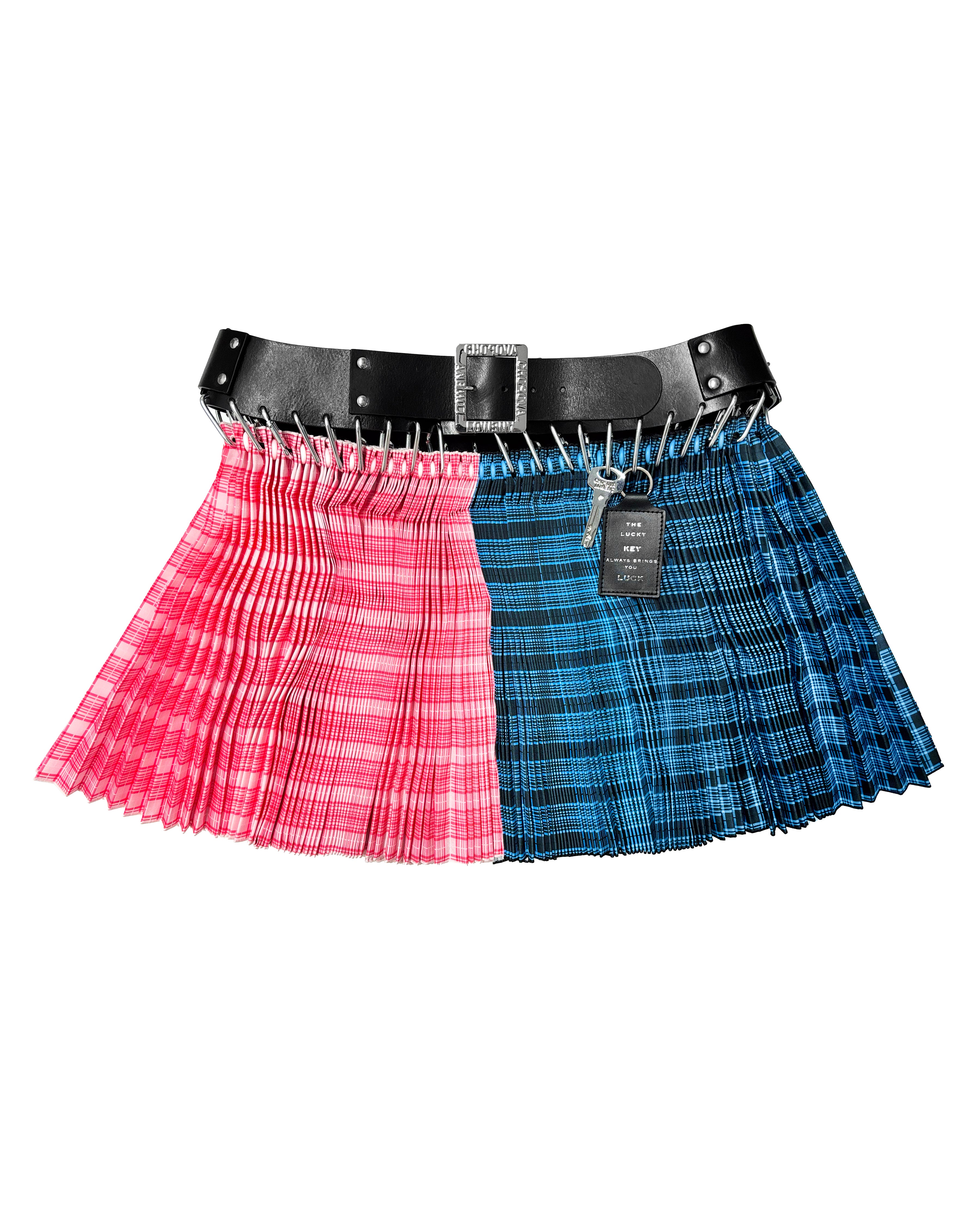Exclusive Adjustable Belt Angel Mini Carabiner Skirt