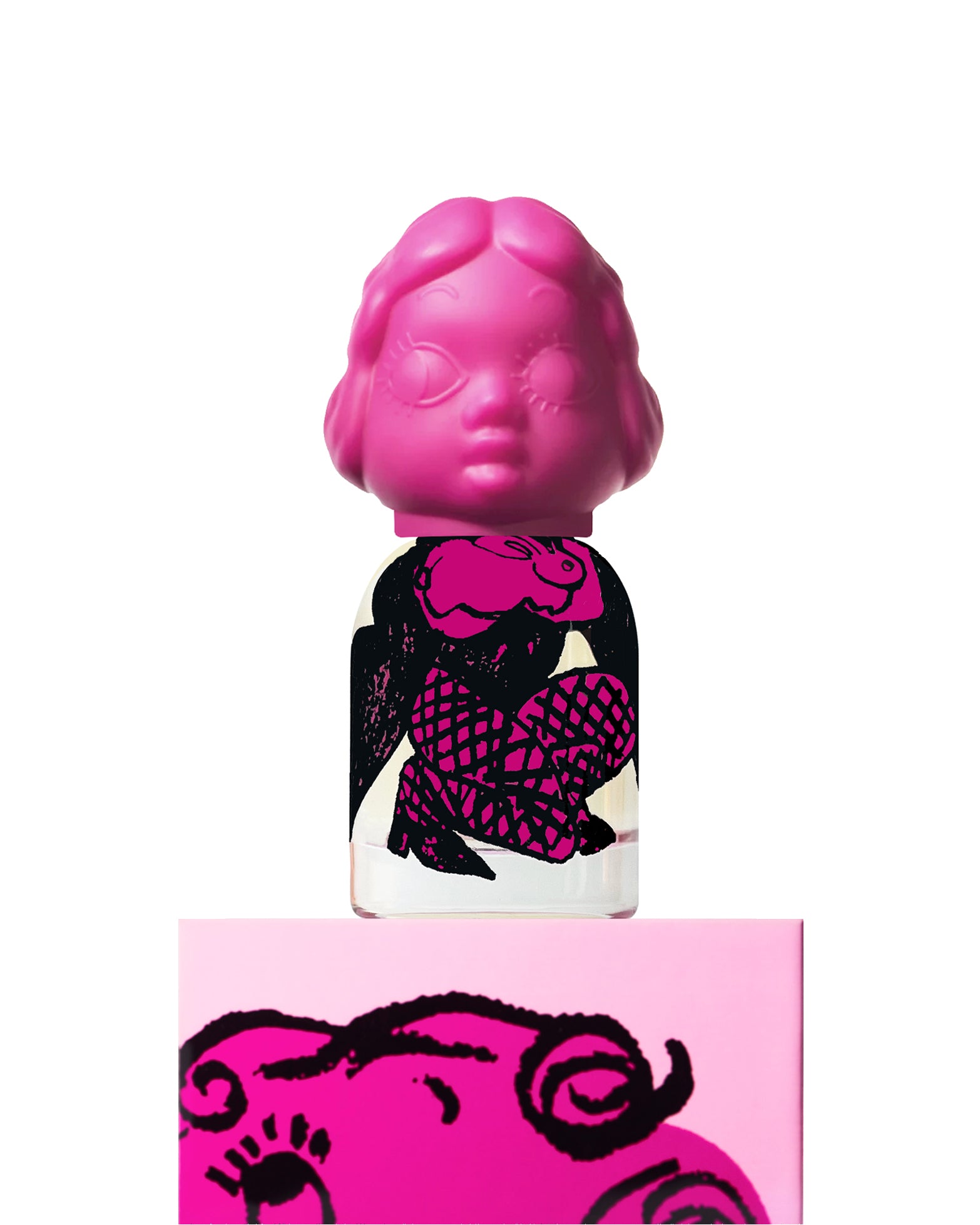 Chopova Lowena Pink Caterpillar Face T Chopova Lowena Pink