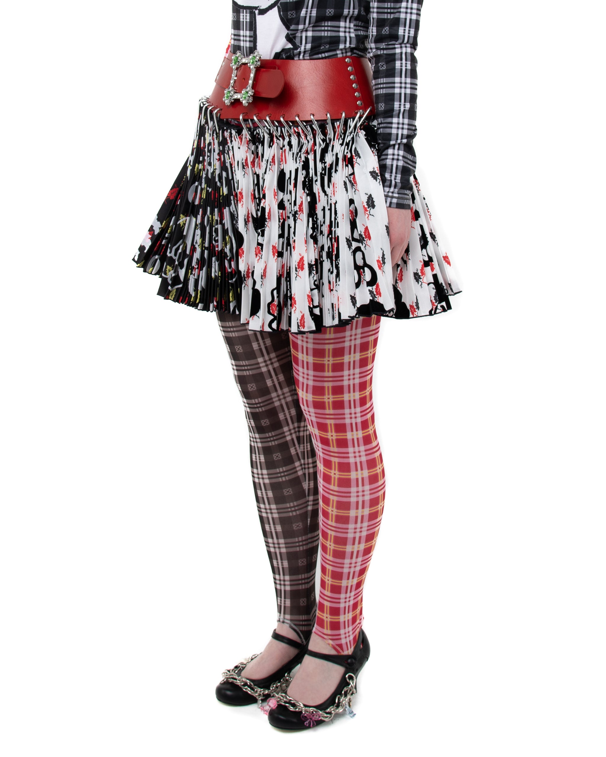 EXCLUSIVE Rain Carabiner Mini Skirt