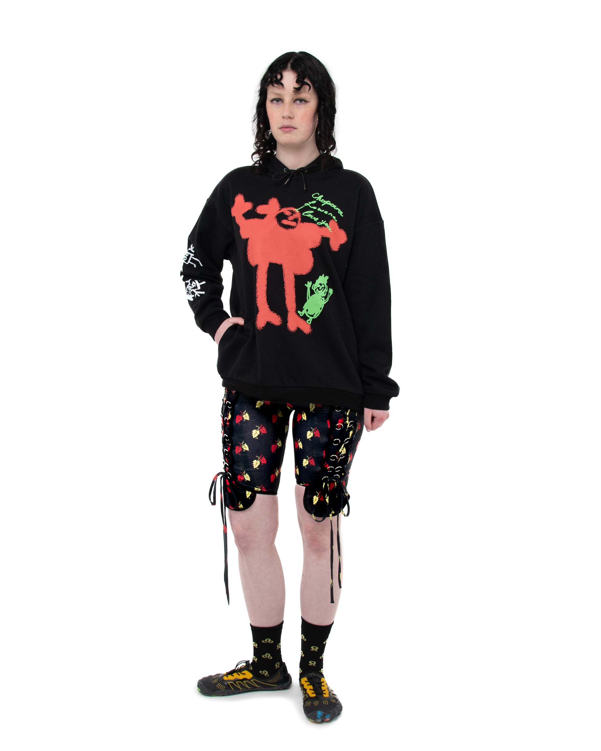 Chopova Lowena 24SS LITTLE DEVIL HOODIE - greenprint.co.mz