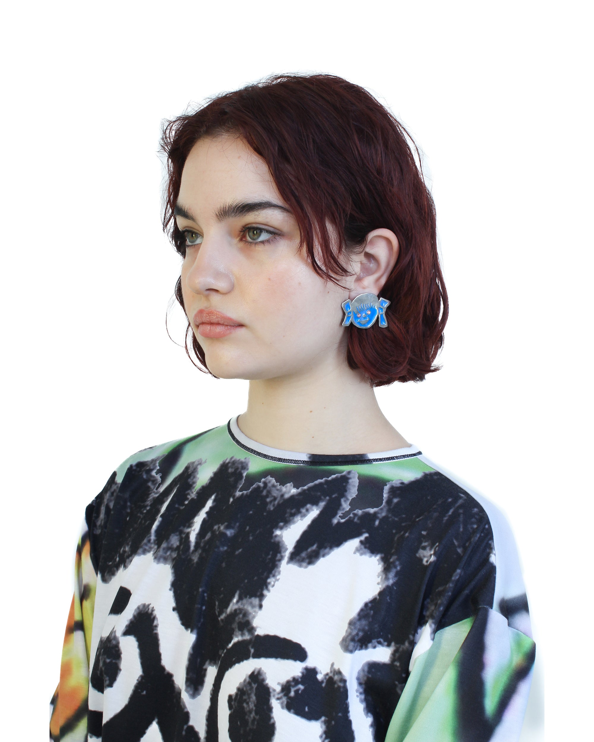 Bow Girl Stud Earrings