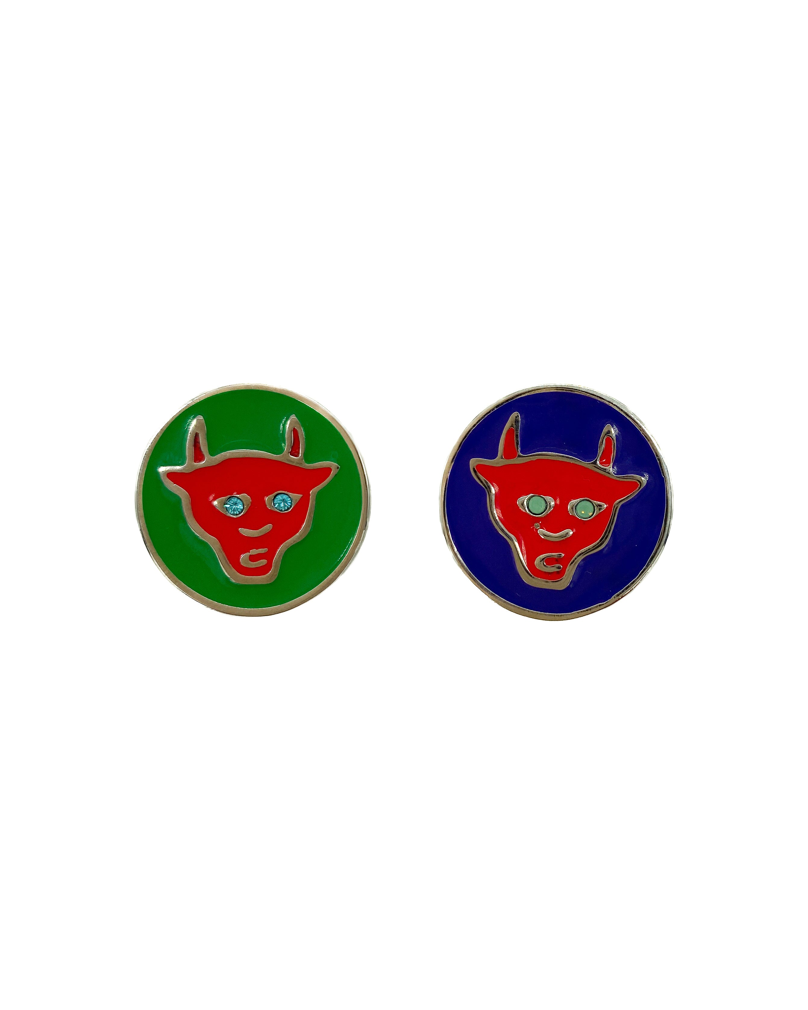 Devil Stud Earrings