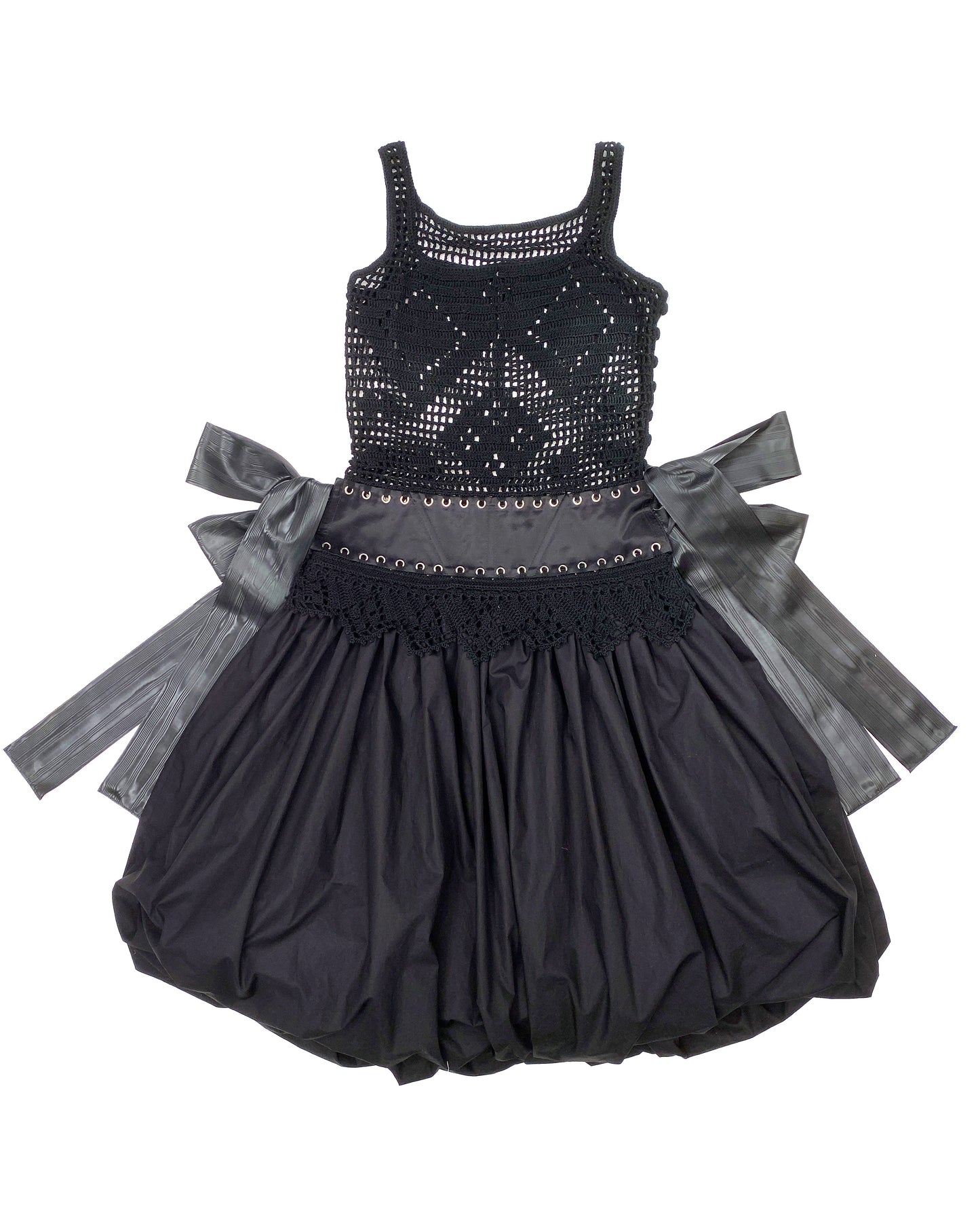 Gentry Crochet Bubble Dress – Chopova Lowena