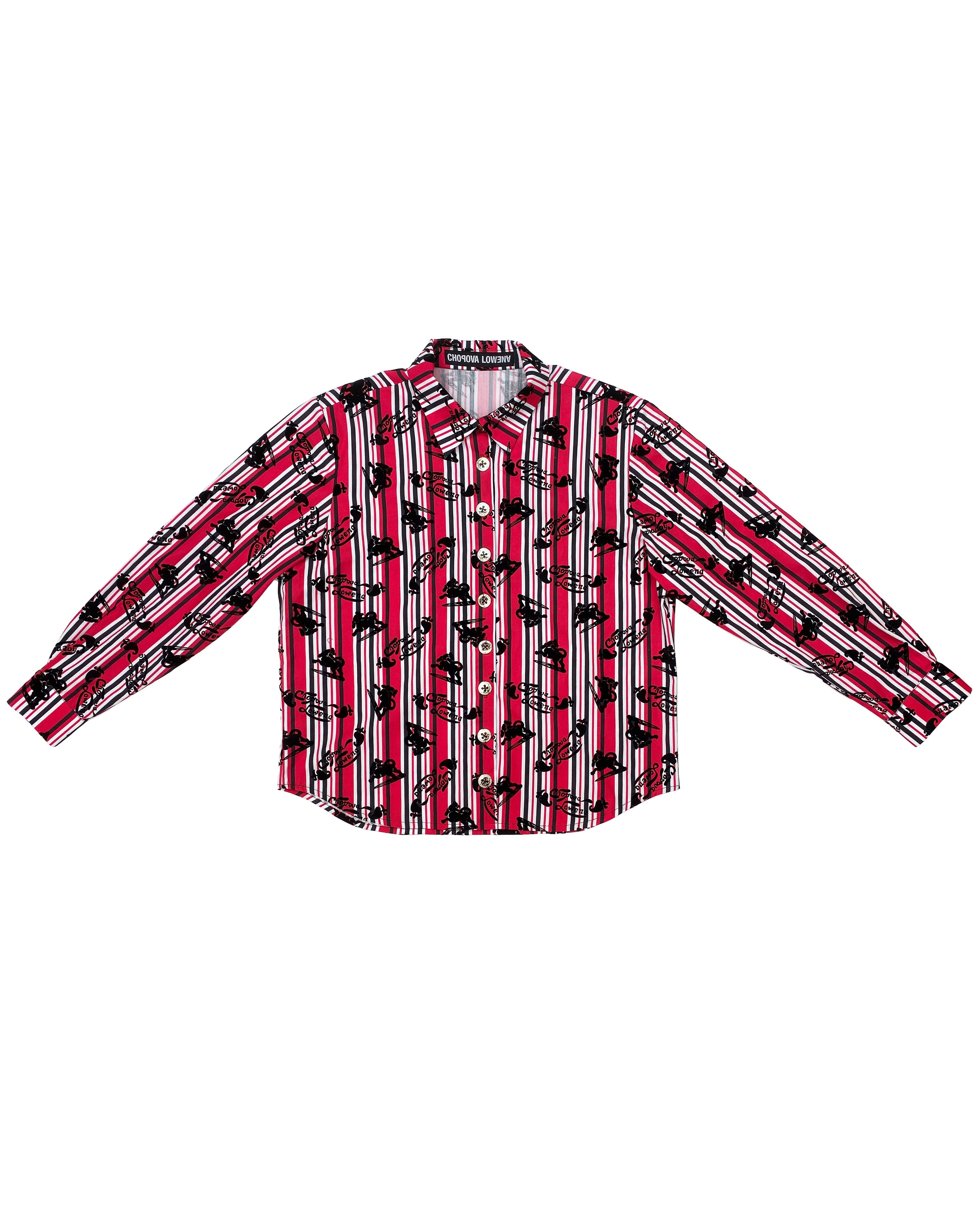 Flocked Guildhall Shirt