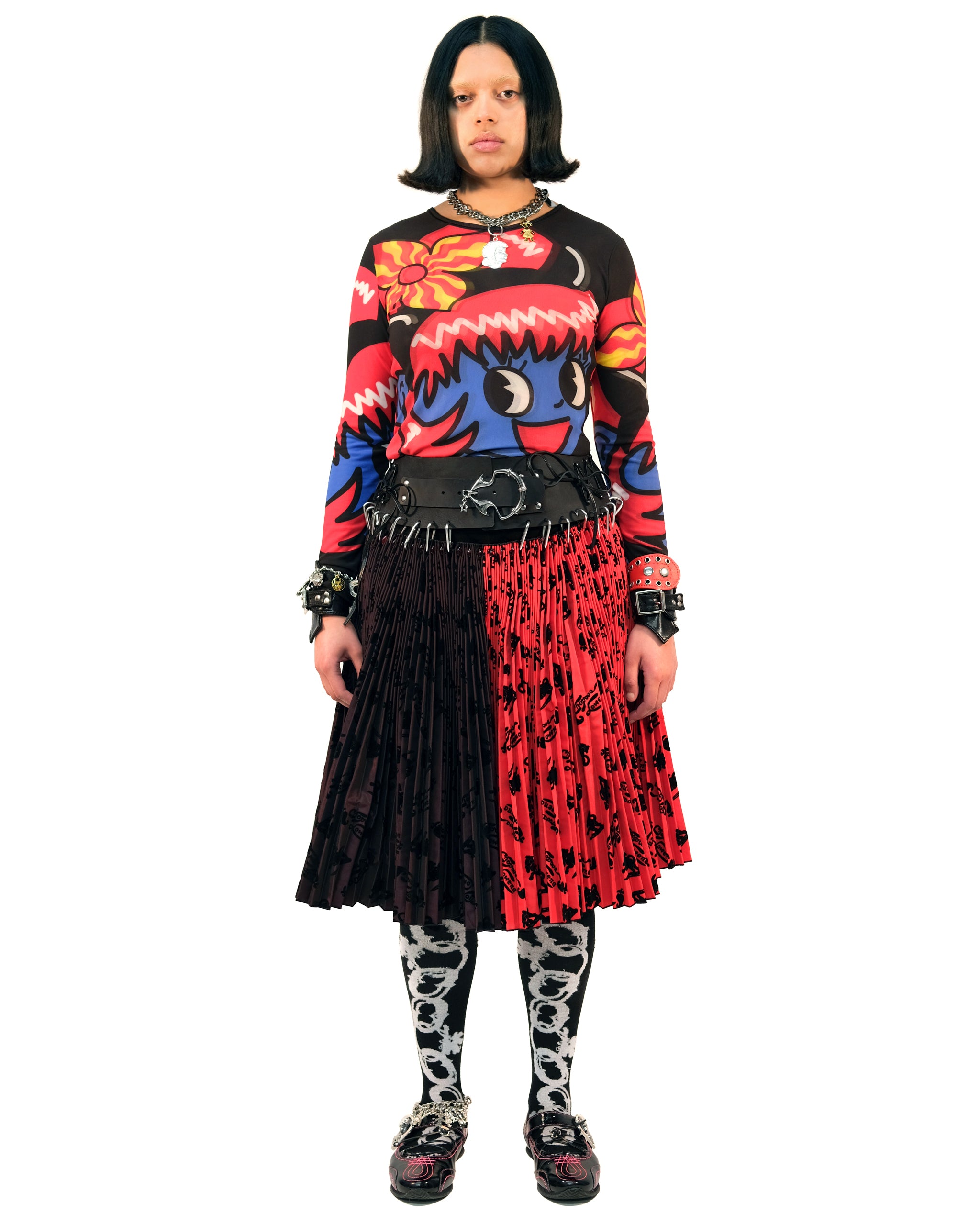 Laser Knee Carabiner Skirt