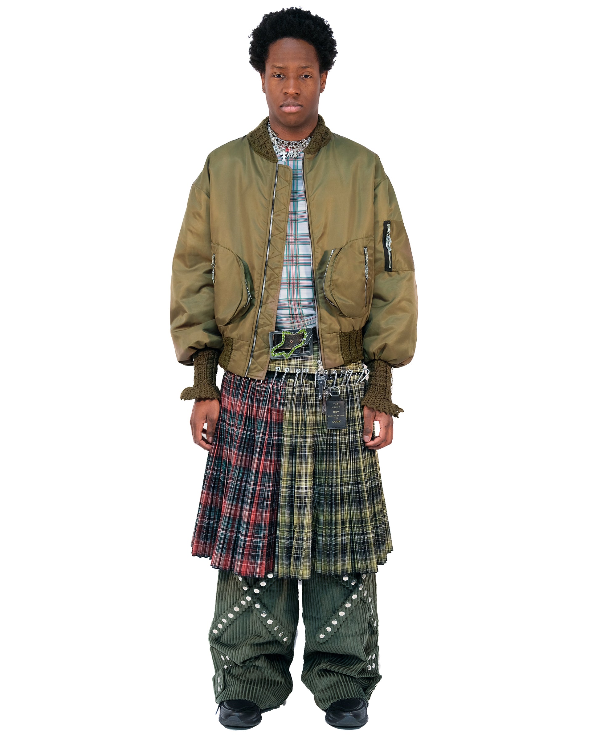 Men's Plaid Palooza Mesh Top