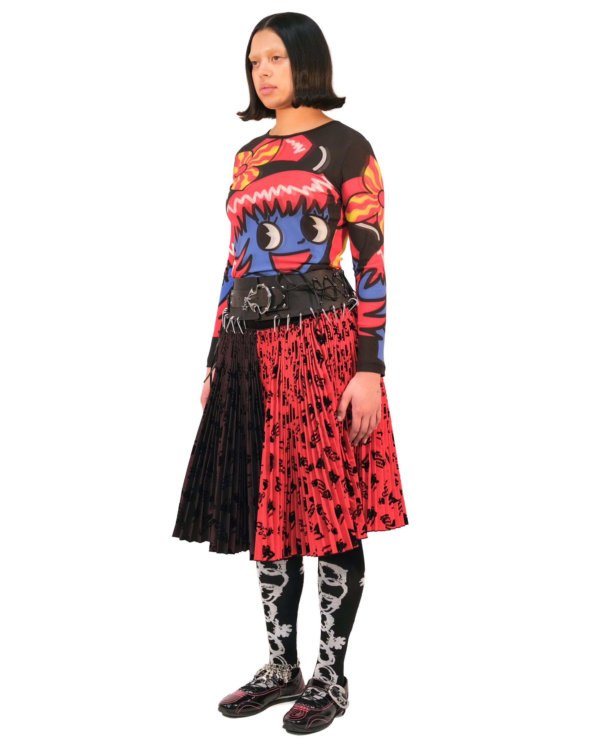 Laser Knee Carabiner Skirt