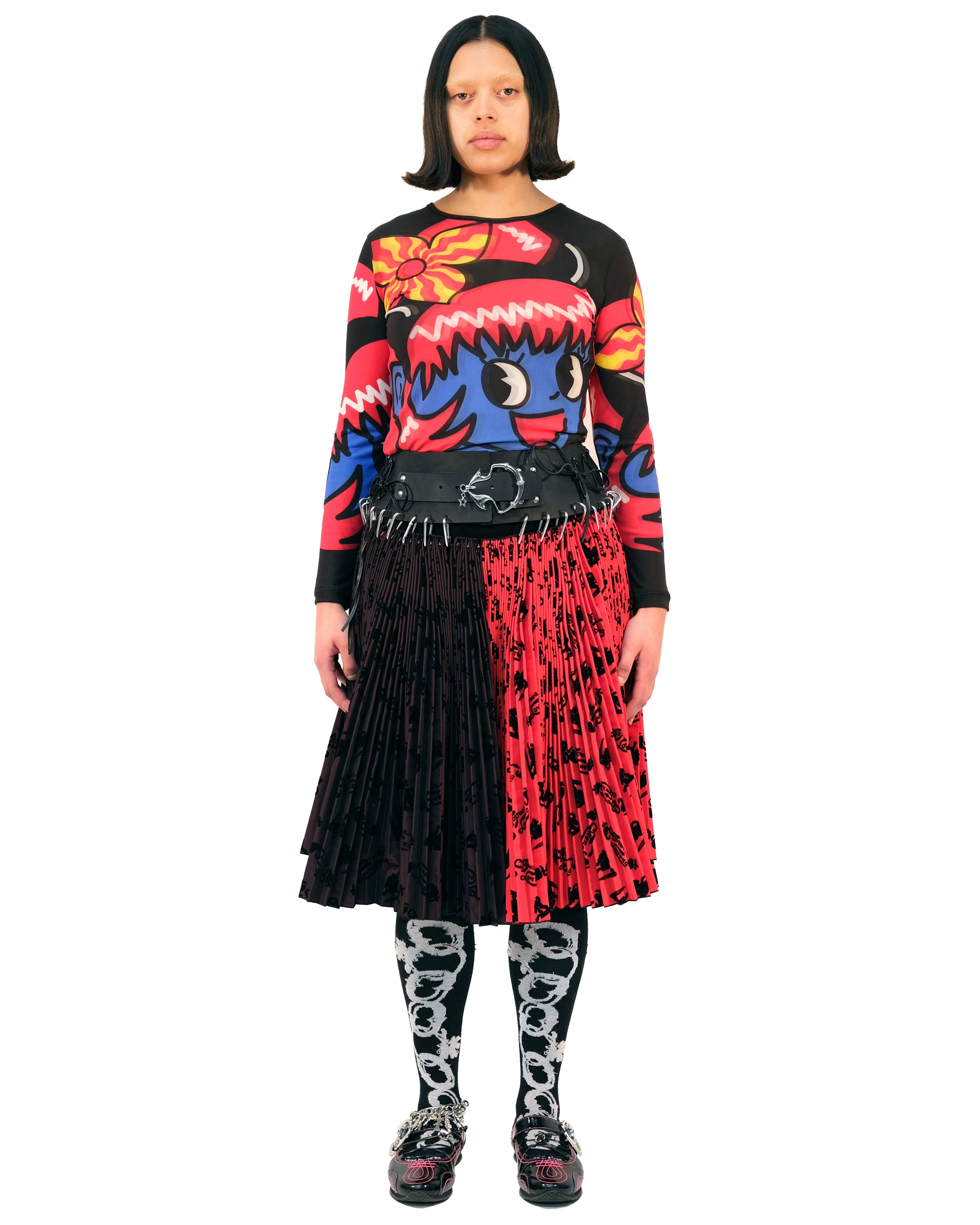 Laser Knee Carabiner Skirt