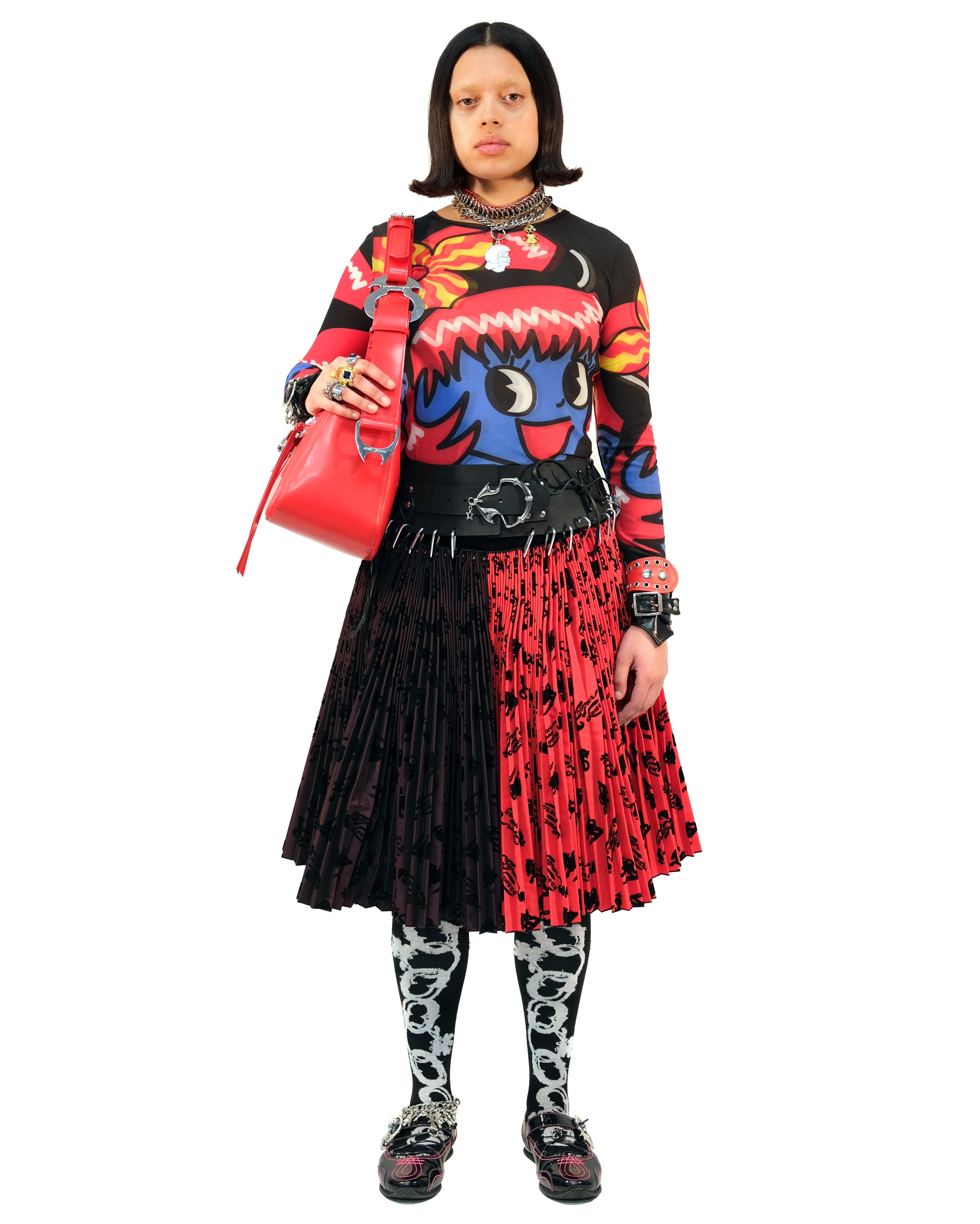 Laser Knee Carabiner Skirt