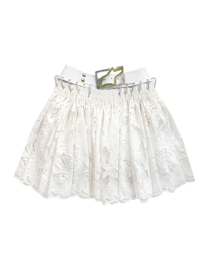 Barley Mini Smocked Skirt