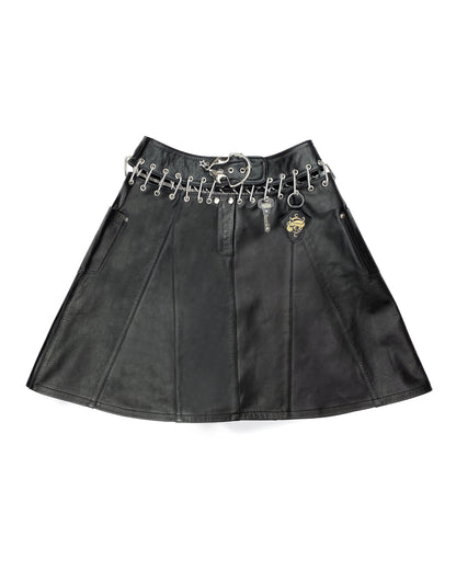 Spingo Leather Skirt
