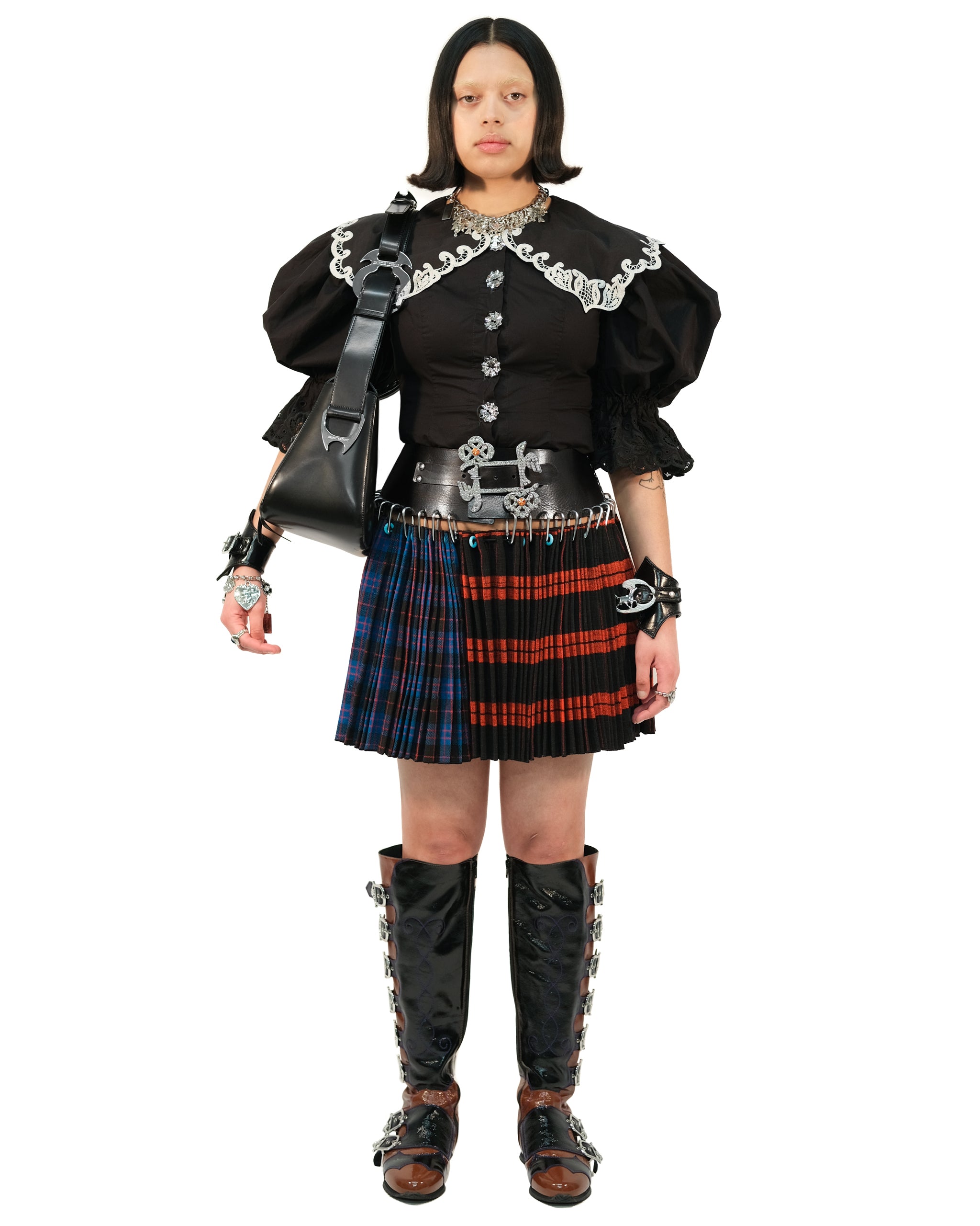 Meribel Folkloric Mini Carabiner Skirt