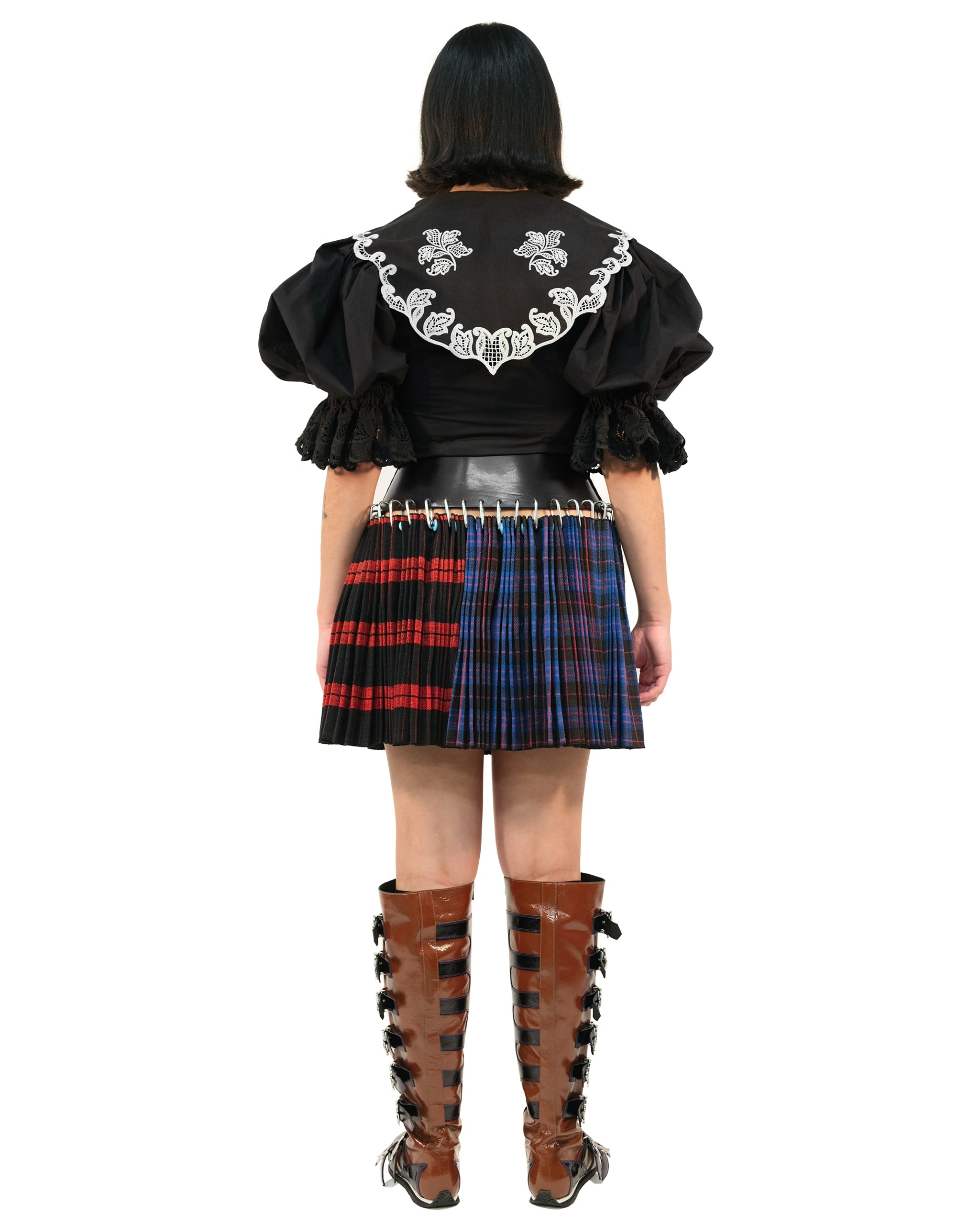 Meribel Folkloric Mini Carabiner Skirt