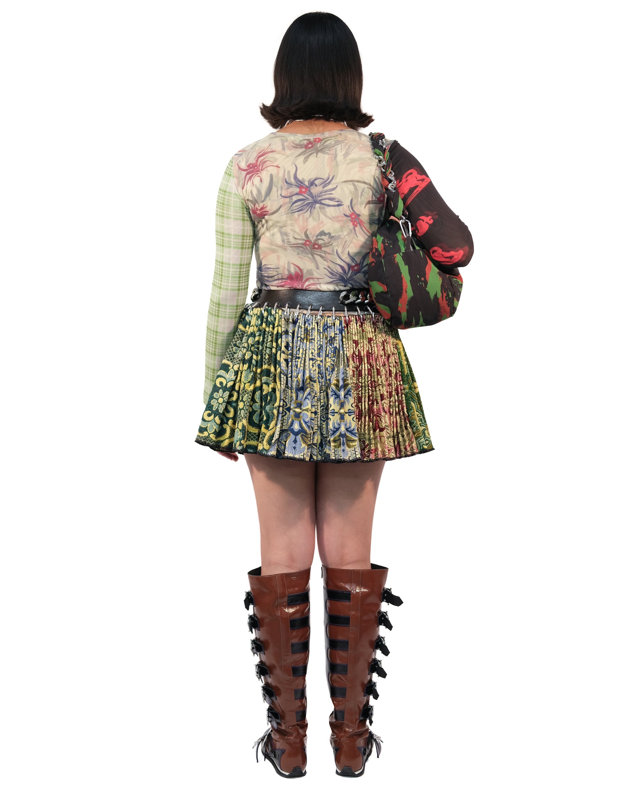 Isola Tapestry Folkloric Mini Carabiner Skirt