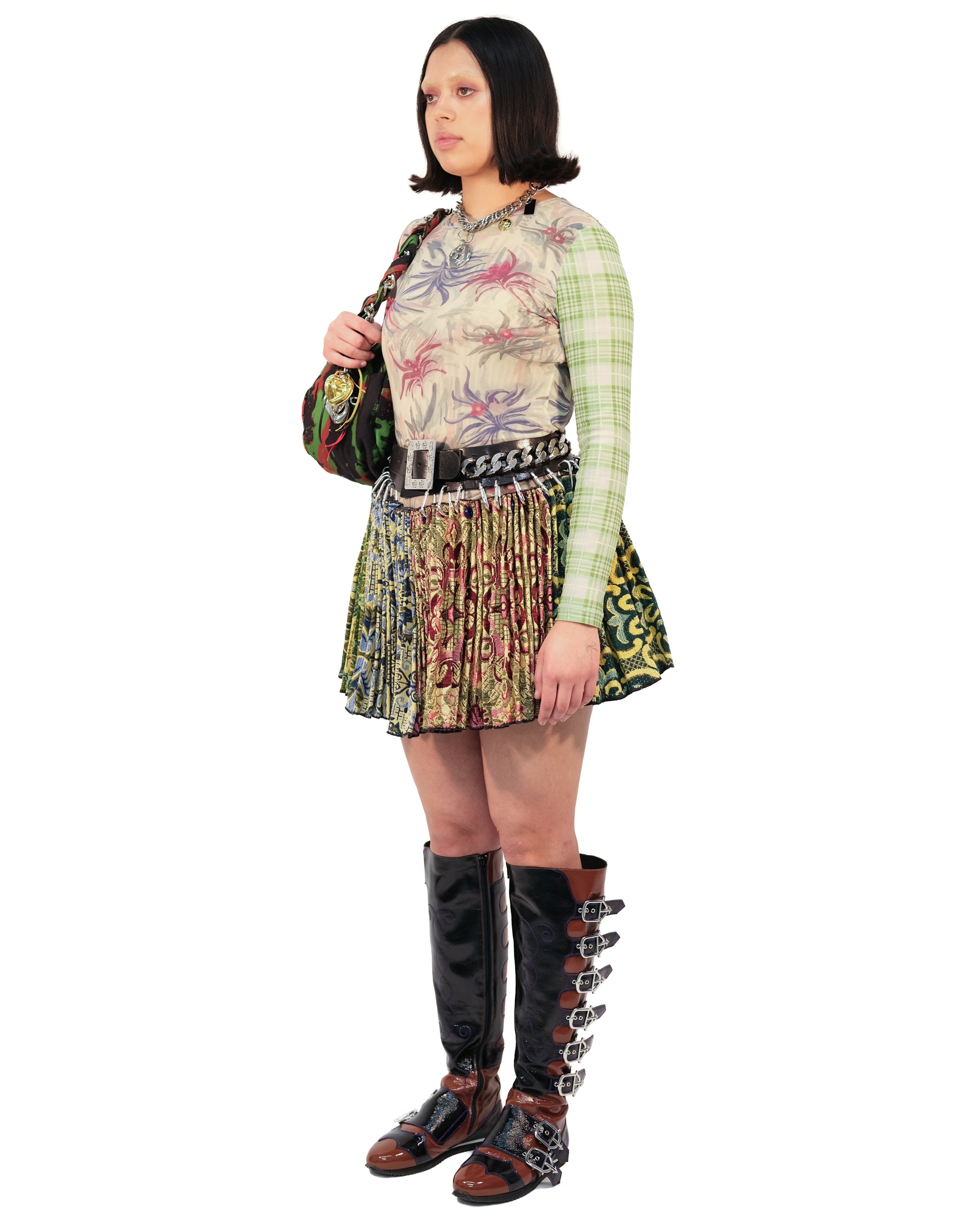 Isola Tapestry Folkloric Mini Carabiner Skirt